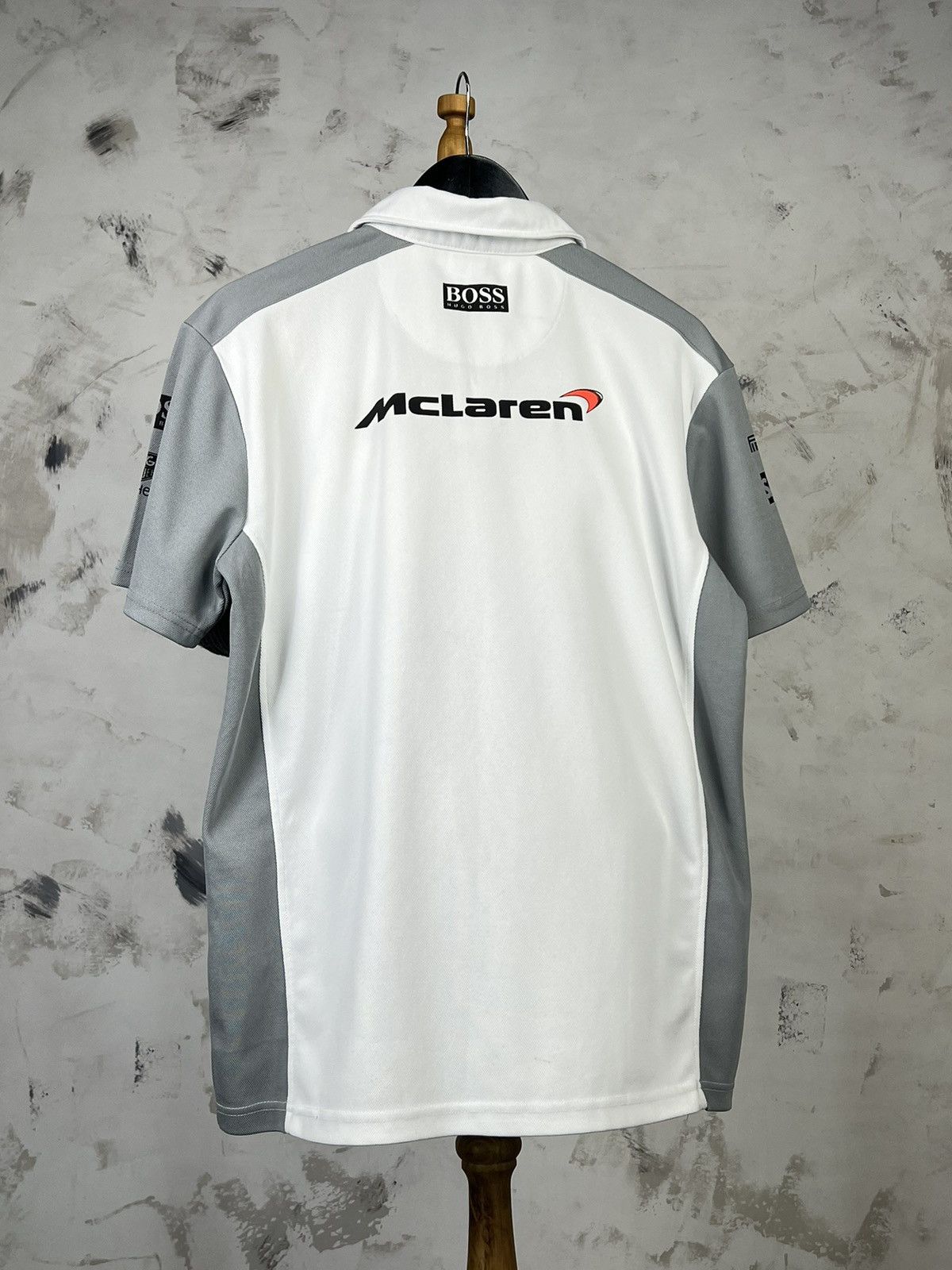 Mercedes-Benz McLaren Mercedes F1 Team Polo Shirt Hugo Boss Motorsport L Size US L / EU 52-54 / 3 - 7 Thumbnail