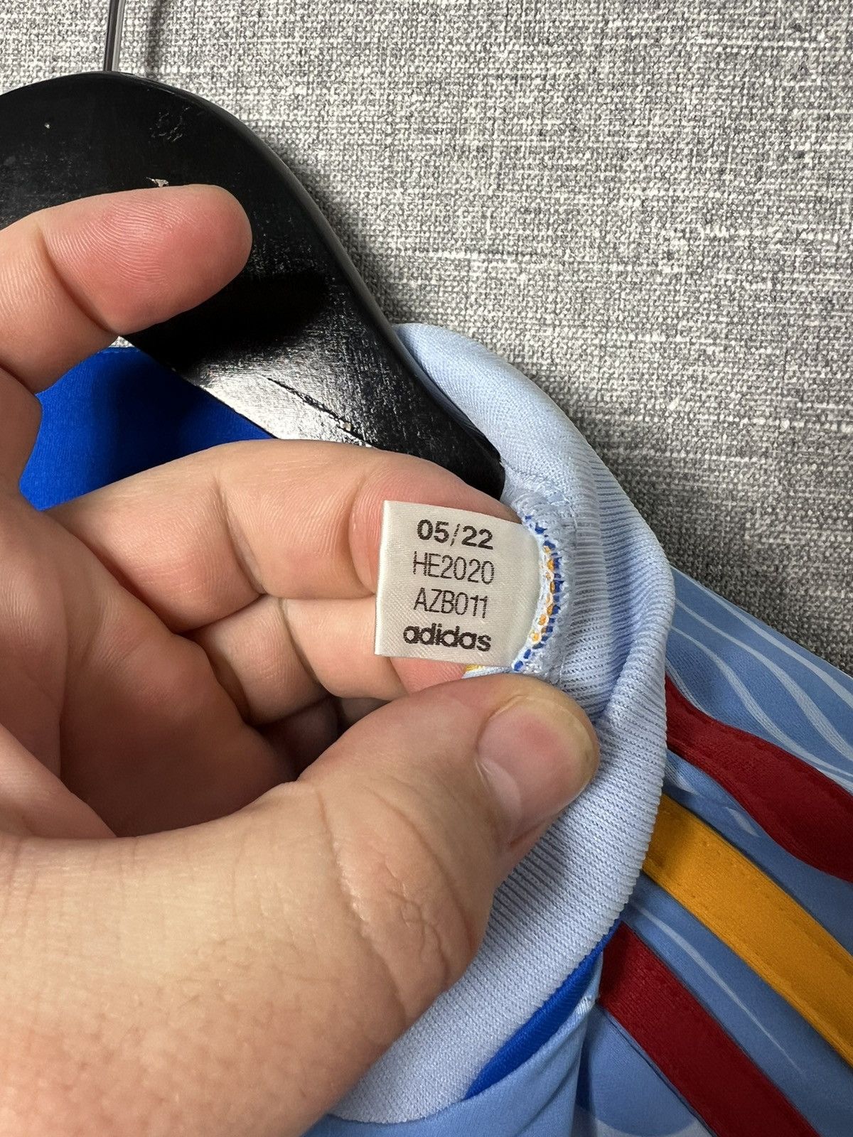 Adidas 2022 - 2023 Adidas Spain Team Gomez Away World Cup Jersey Size US M / EU 48-50 / 2 - 12 Thumbnail
