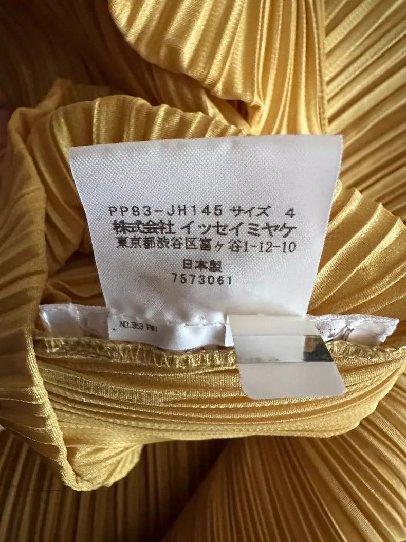 Issey Miyake Issey Miyake Yellow dress Size XXL / US 16-18 / IT 52-54 - 4 Thumbnail