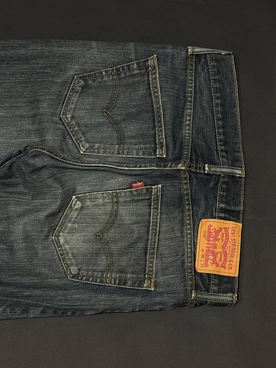 Levi's Levis 508 Faded Straight Indie Sleaze Denim Size US 30 / EU 46 - 2 Thumbnail