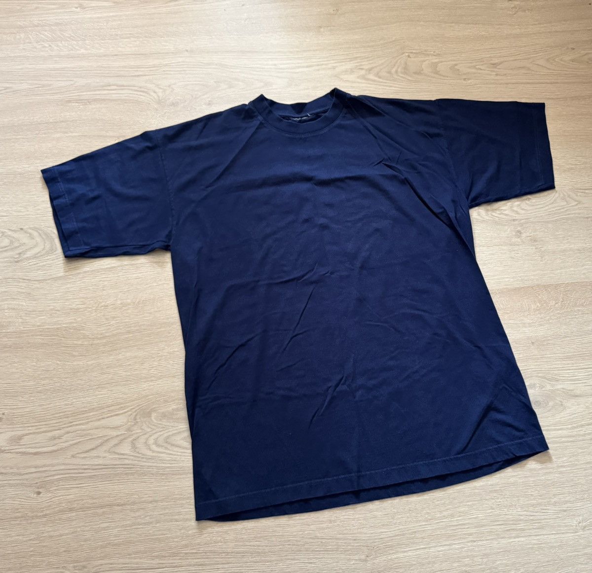 Vintage Vintage Police Reflective Navy T-Shirt Size US XL / EU 56 / 4 - 2 Thumbnail