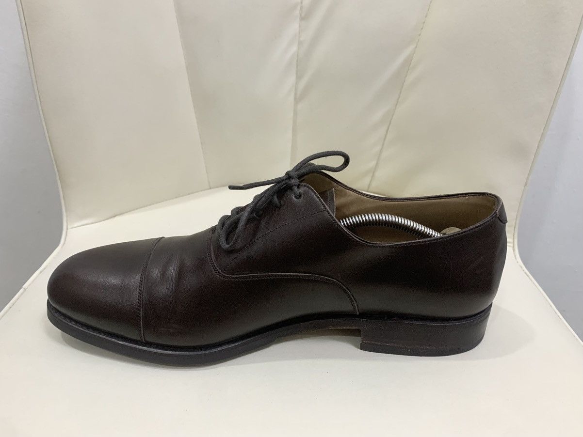 Carmina CARMINA SHOEMAKER OXFORD CAPTOE IN DARK BROWN LACE-UP SHOES Size US 8.5 / EU 41-42 - 3 Thumbnail