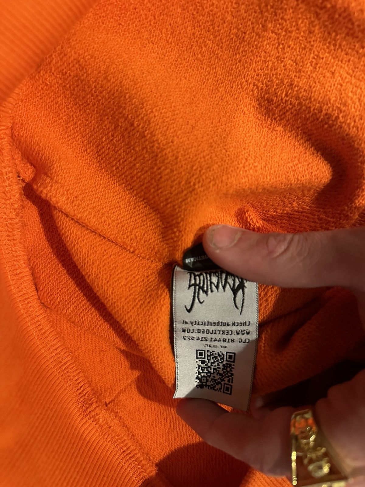 Revenge Xxxtentacion Kill Hoddie Orange/Black Size US M / EU 48-50 / 2 - 7 Thumbnail