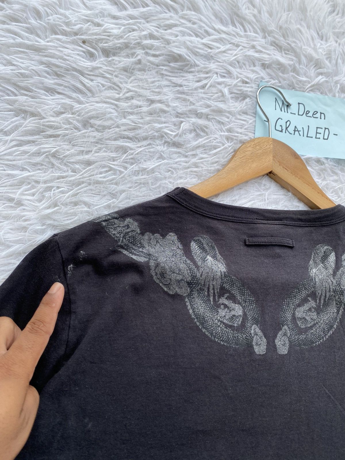 Jean Paul Gaultier Rare Vintage 90s Jean Paul Gaultier Dragon Tshirt Size S / US 4 / IT 40 - 20 Thumbnail