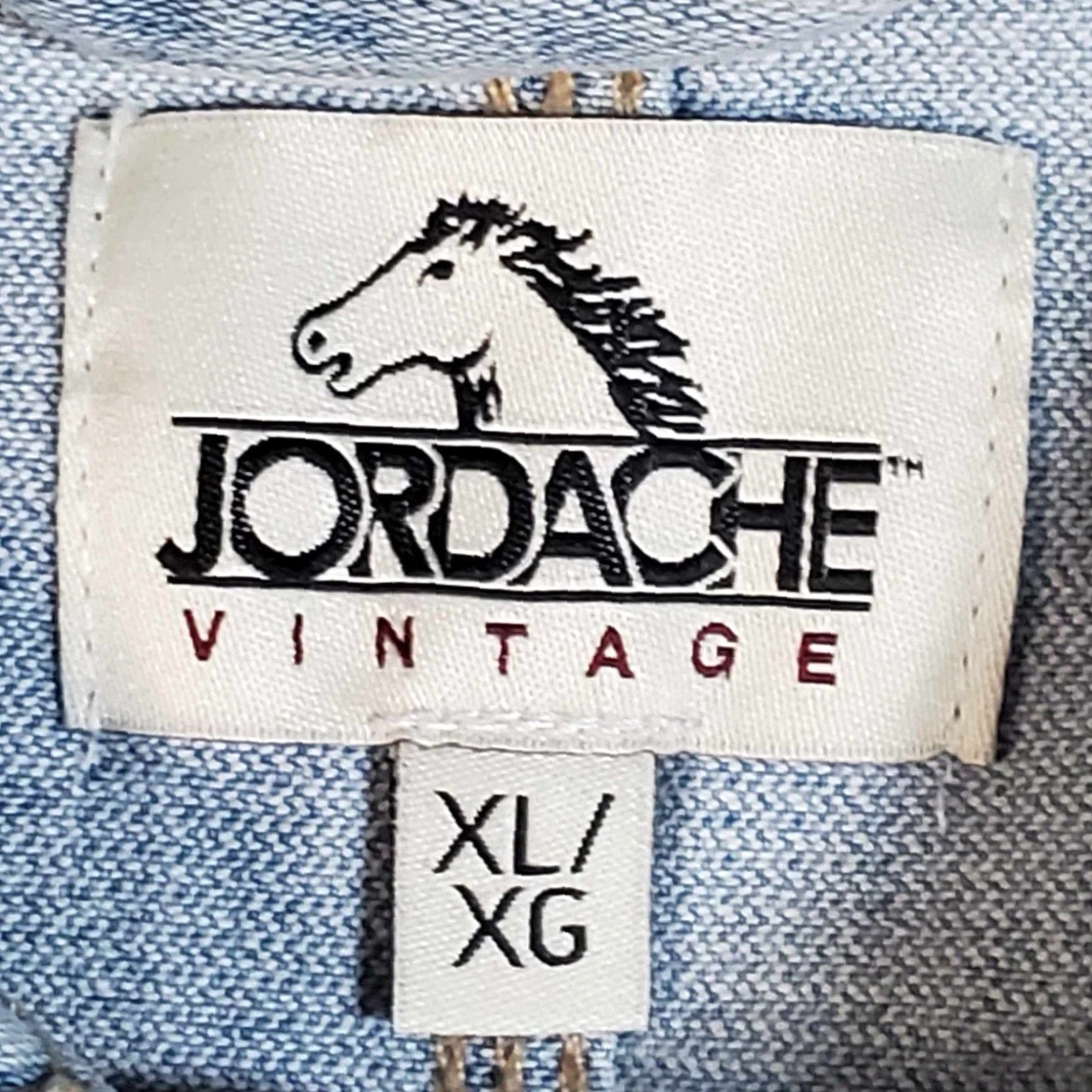 Jordache VINTAGE Jordache Jeans Jumper Jumpsuit Shorts Denim XL / XG Button Up Collared Short Sleeve One-Piece Unisex Adults 80s 90s Y2K Retro Size 40" / US 18 - 2 Thumbnail
