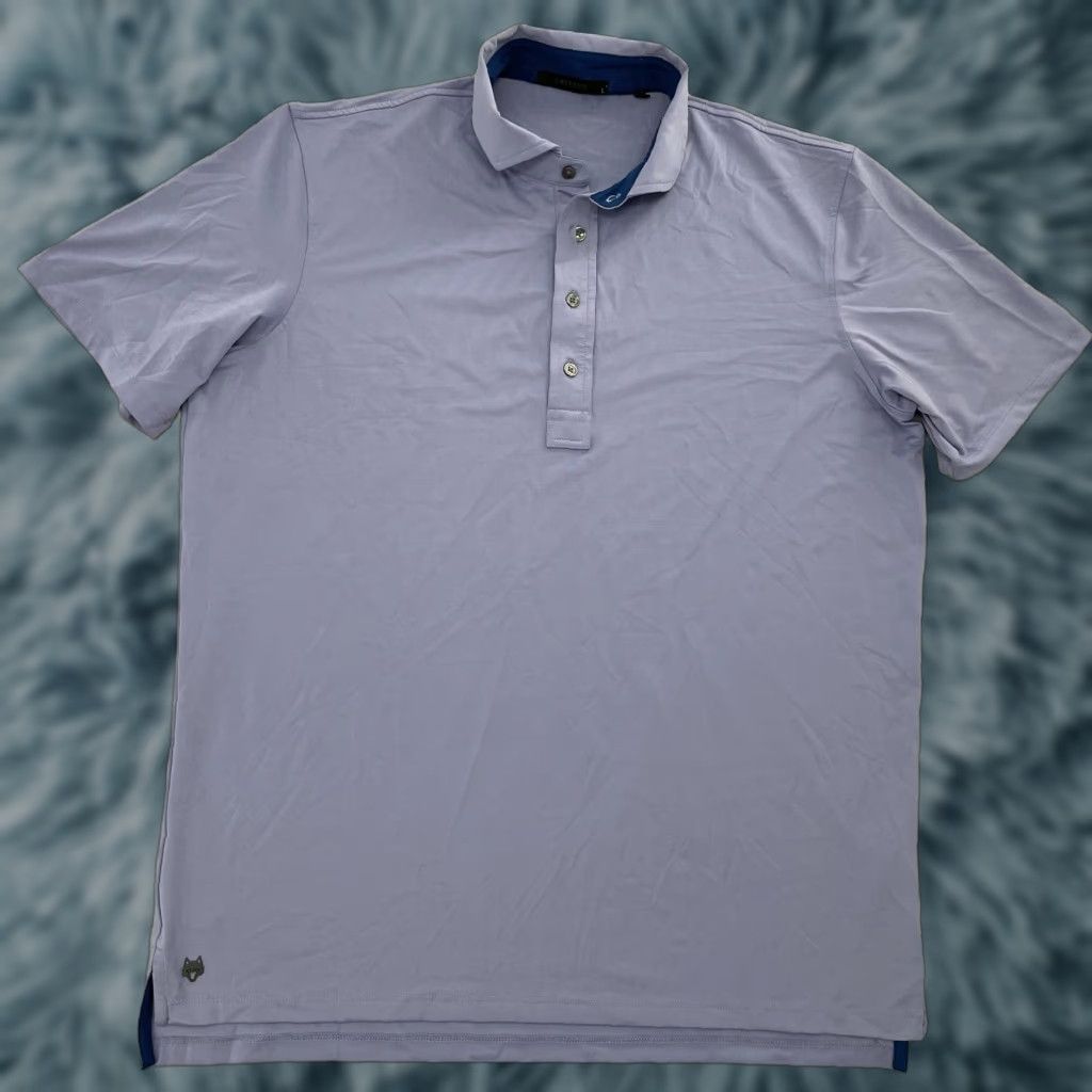 Vintage Greyson Polo Shirt Adult Large Purple Logo Stretch Golf Mens L Size US L / EU 52-54 / 3 - 1 Thumbnail