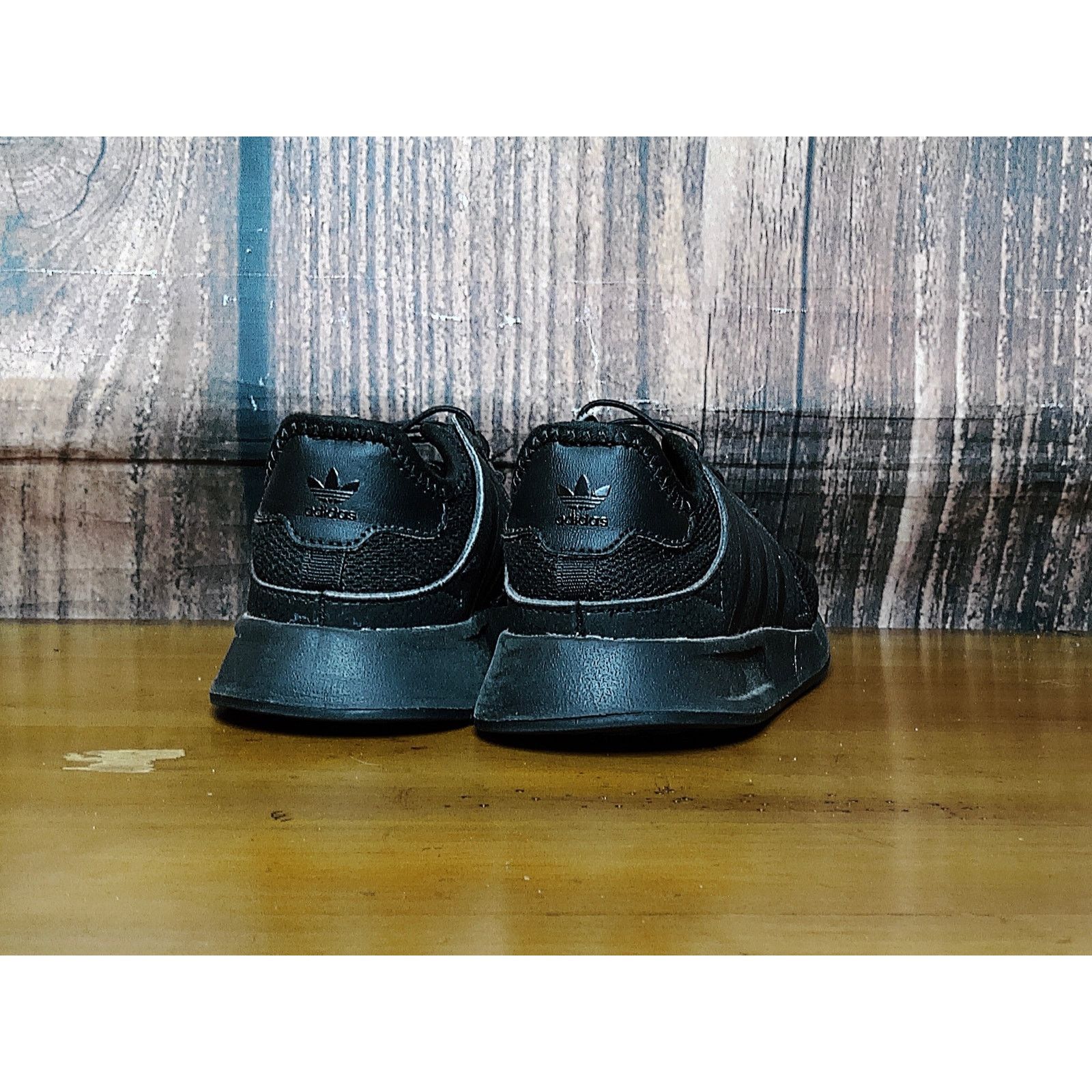 Adidas adidas Originals X_PLR Unisex Kids Sneakers Triple Black 10K Size US 10 / EU 43 - 4 Thumbnail