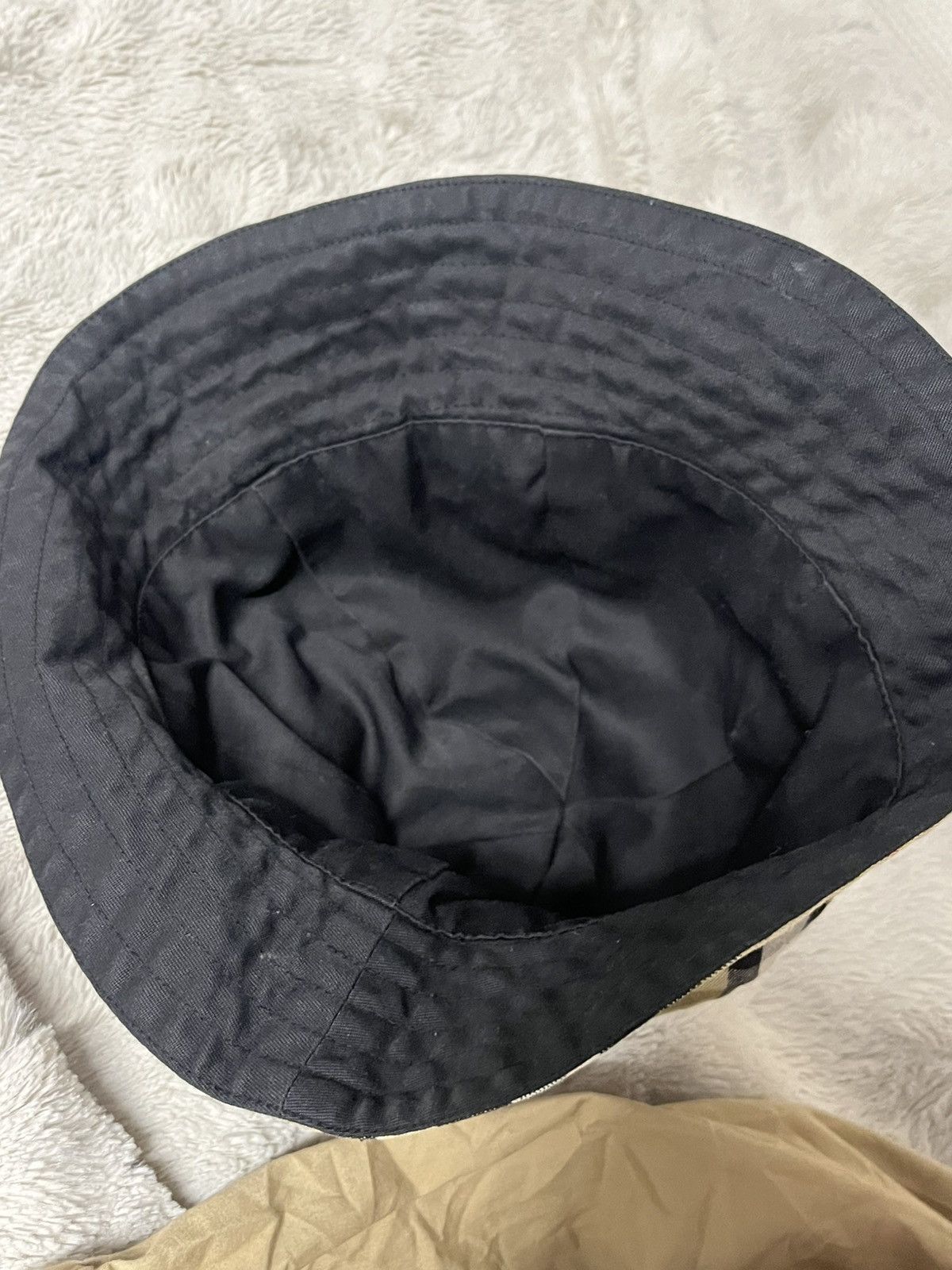Burberry × Vintage Burberry Nova Check Reversible Bucket Hat Size ONE SIZE - 3 Thumbnail