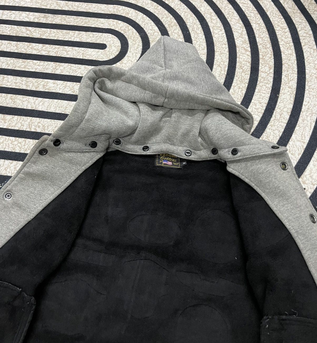 Vanson Leathers 2000s VANSON LEATHERS VARSITY HOODIE COTTON RARE Size US M / EU 48-50 / 2 - 10 Thumbnail
