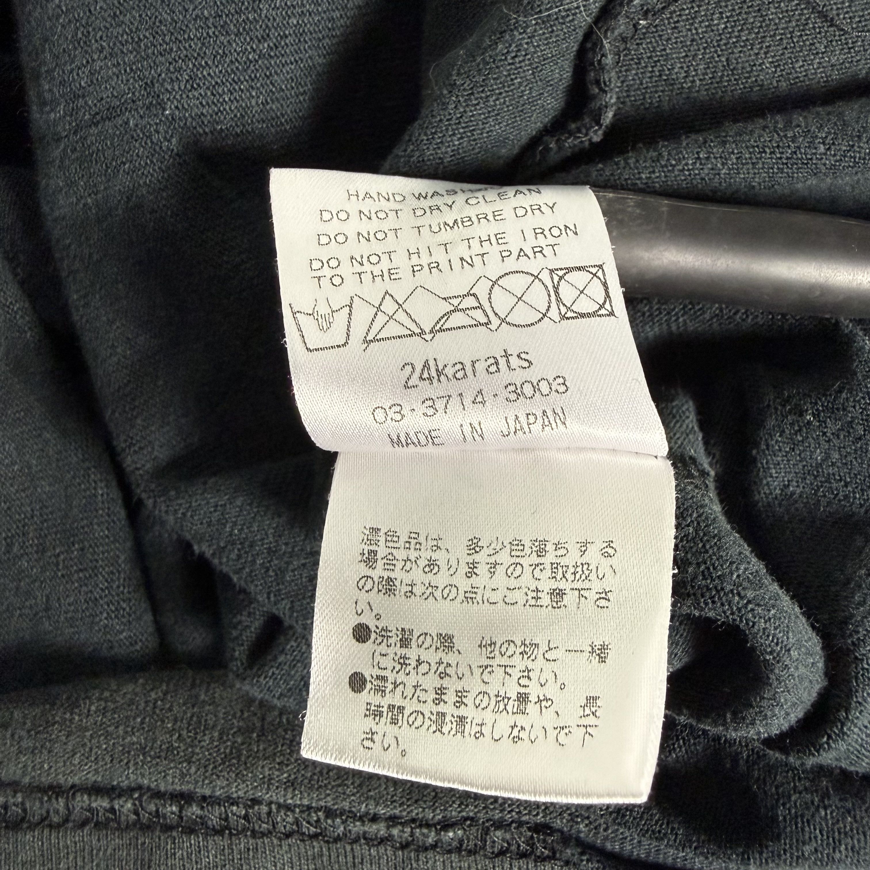 Japanese Brand 🔥RARE🔥Vintage 24 Karats Gold Diggers Spellout T-shirt Size US M / EU 48-50 / 2 - 8 Thumbnail