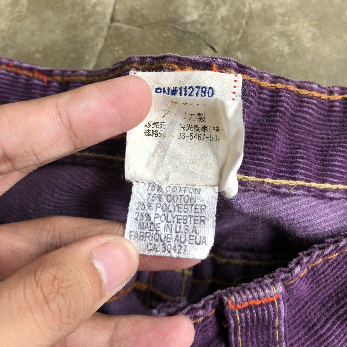True Religion Vintage True Religion USA Bootcut Flared Corduroy Pants Size US 27 - 17 Thumbnail