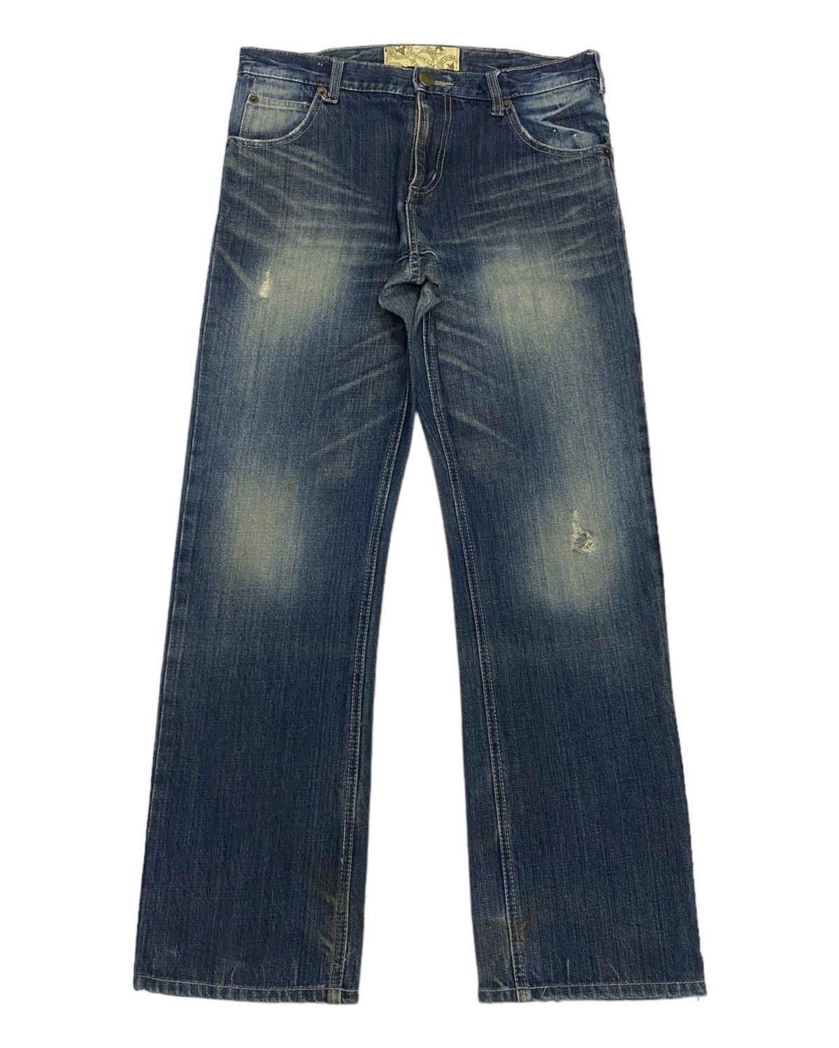 Hysteric Glamour DENIM LAB DISTRESSED DENIM UNDCOVER STYLE DESIGN DENIM JEAN Size US 32 / EU 48 - 1 Thumbnail