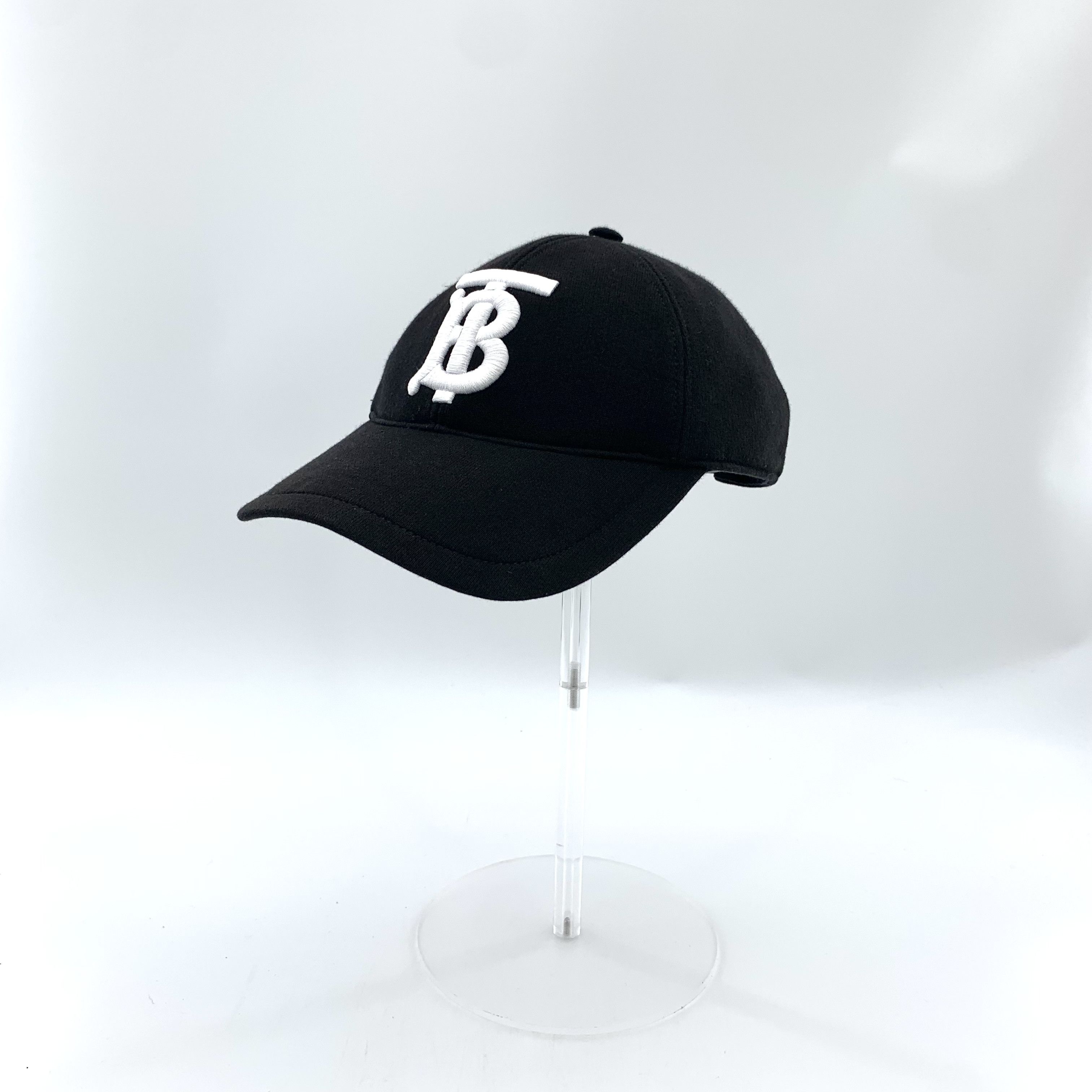 Japanese Brand Burberry TB Embroidered Cotton Cap (S) Size ONE SIZE - 3 Thumbnail