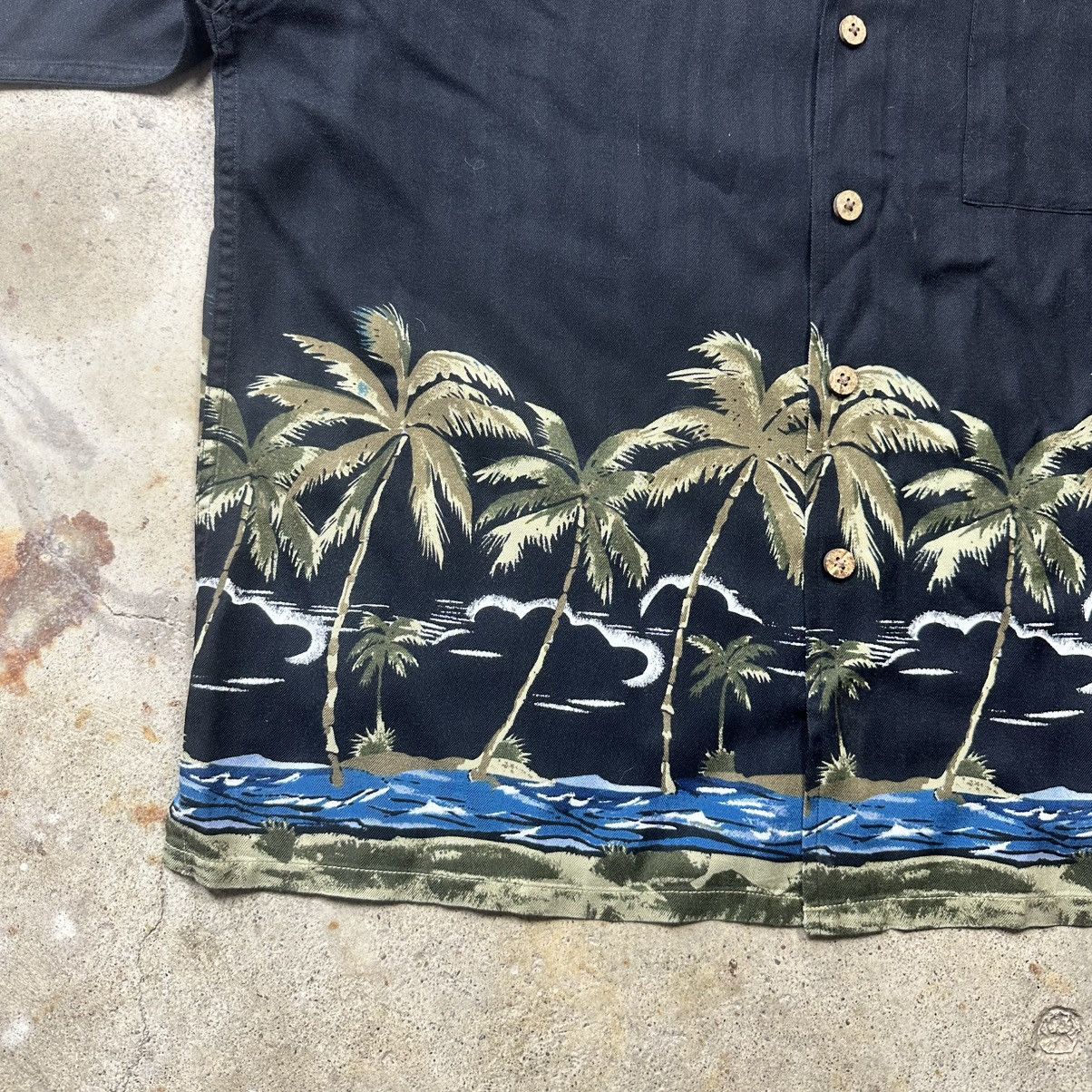 Caribbean VTG 90s Caribbean Palm Trees Button Up Hawaiian Shirt Size US XL / EU 56 / 4 - 2 Thumbnail