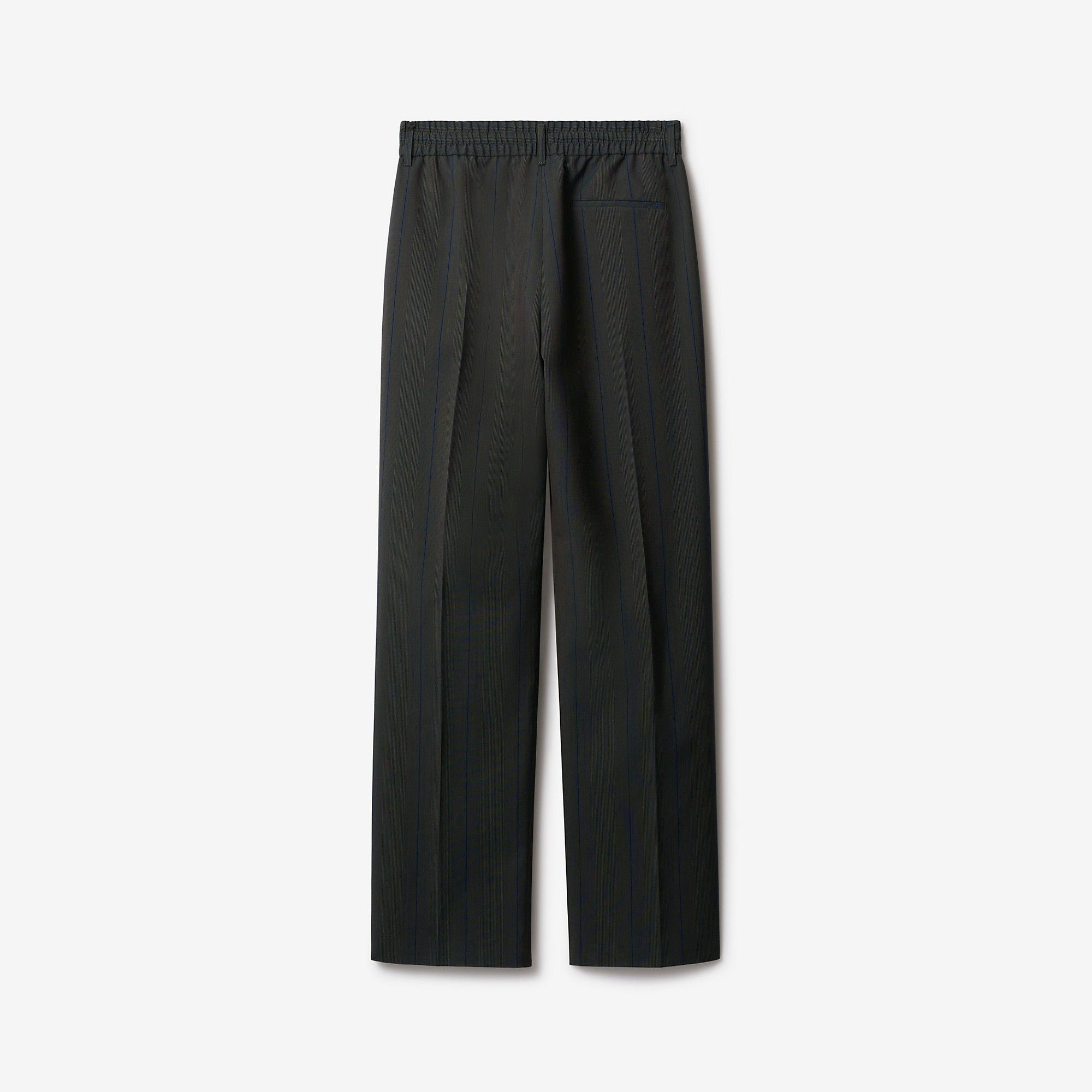 Burberry o1w1db10326 Striped Wool Trousers in Granite Size US 32 / EU 48 - 5 Thumbnail