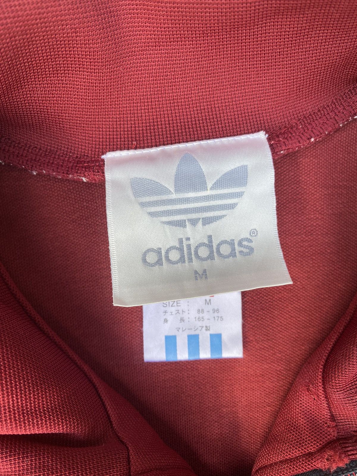 Vintage Distressed Adidas Trefoil Tracktop Jacket Size US M / EU 48-50 / 2 - 11 Thumbnail