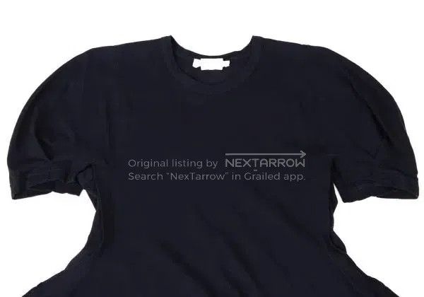 Comme des Garcons Comme Des Garcons Navy Retro Lace Deformed Top Size S / US 4 / IT 40 - 4 Thumbnail