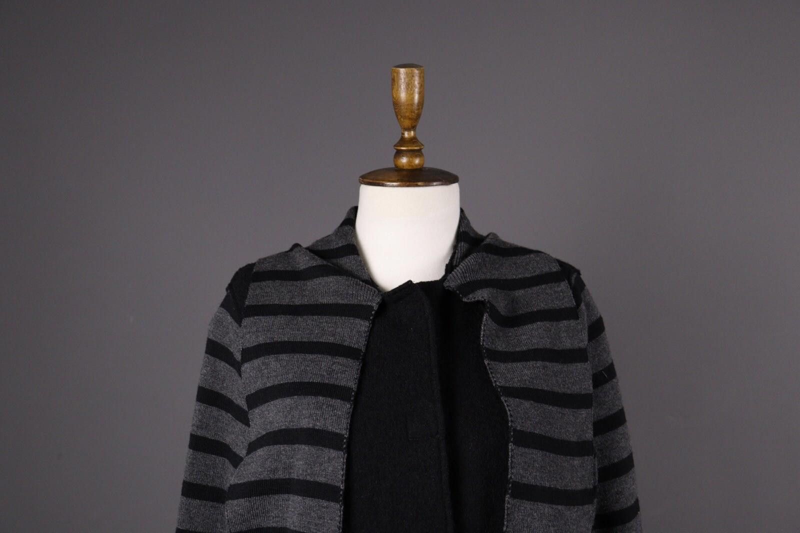 Saint James Saint James Black Stripe Wool Size GB 14 / USA 10 / F 42 Size M / US 6-8 / IT 42-44 - 2 Thumbnail