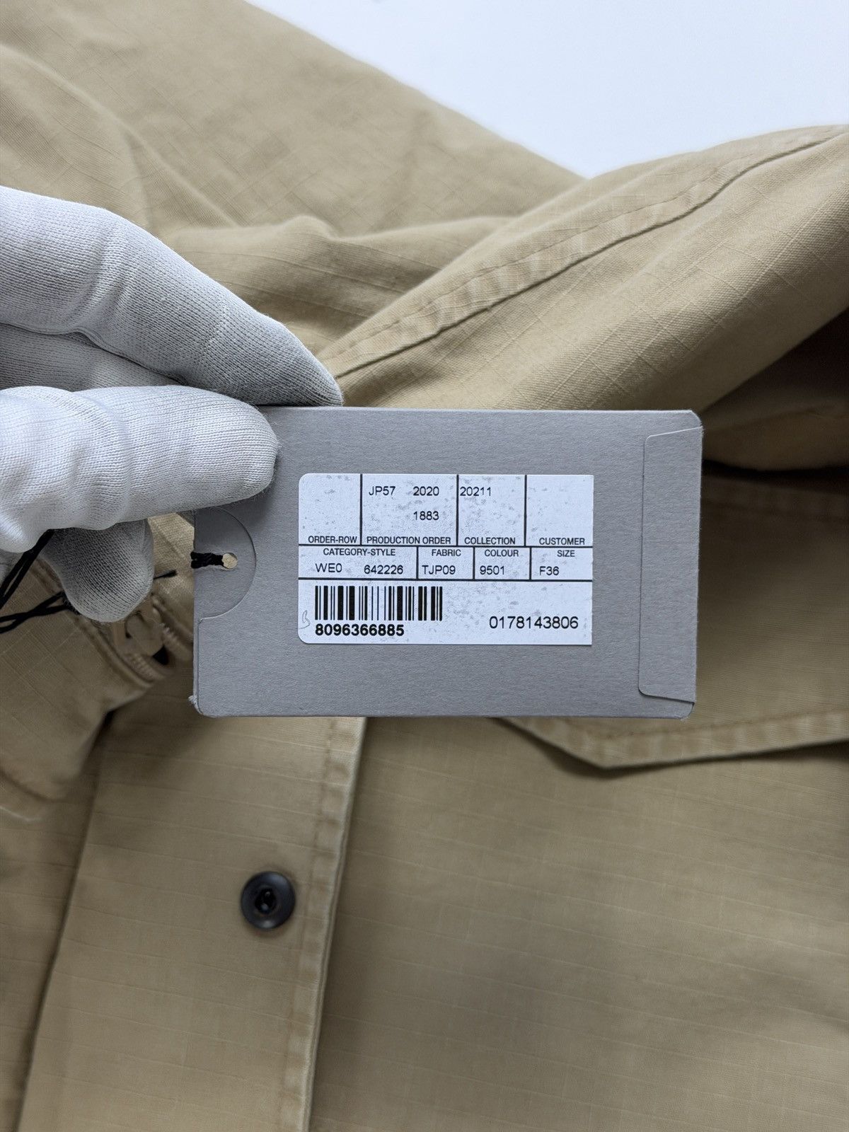 Balenciaga Balenciaga C Shape Military Ripstop Jacket Size US M / EU 48-50 / 2 - 19 Thumbnail