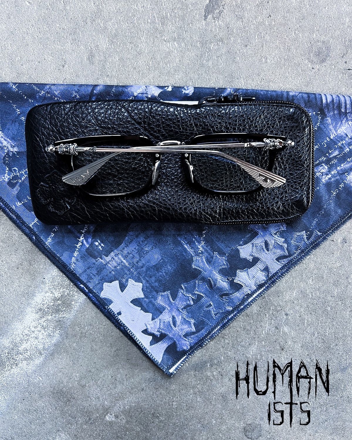 Chrome Hearts ‘SNAT’ SILVER DAGGER GLASSES Size ONE SIZE - 1 Thumbnail