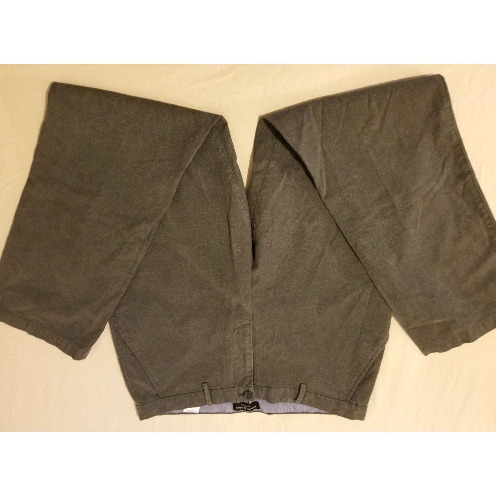 Banana Republic Banana Republic Dress Pants Men 36x34 Gray Cotton Slack Chino Khaki Trousers Pants Dress Pants Mens Gray 36 34 Regular Inseam 34 Banana Republic Pants Size US 36 / EU 52 - 3 Thumbnail
