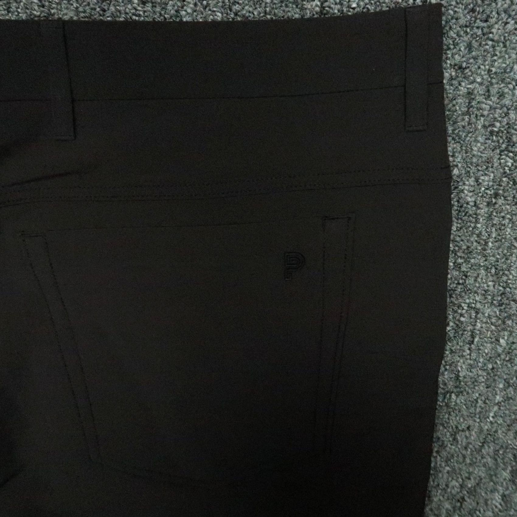 Vintage Public Rec Pants Mens 42x30 Black 5-Pocket Chino Flat Front Stretch Regular | Pants | Mens | Black | 42 | 30 Inseam Size US 42 / EU 58 - 7 Thumbnail