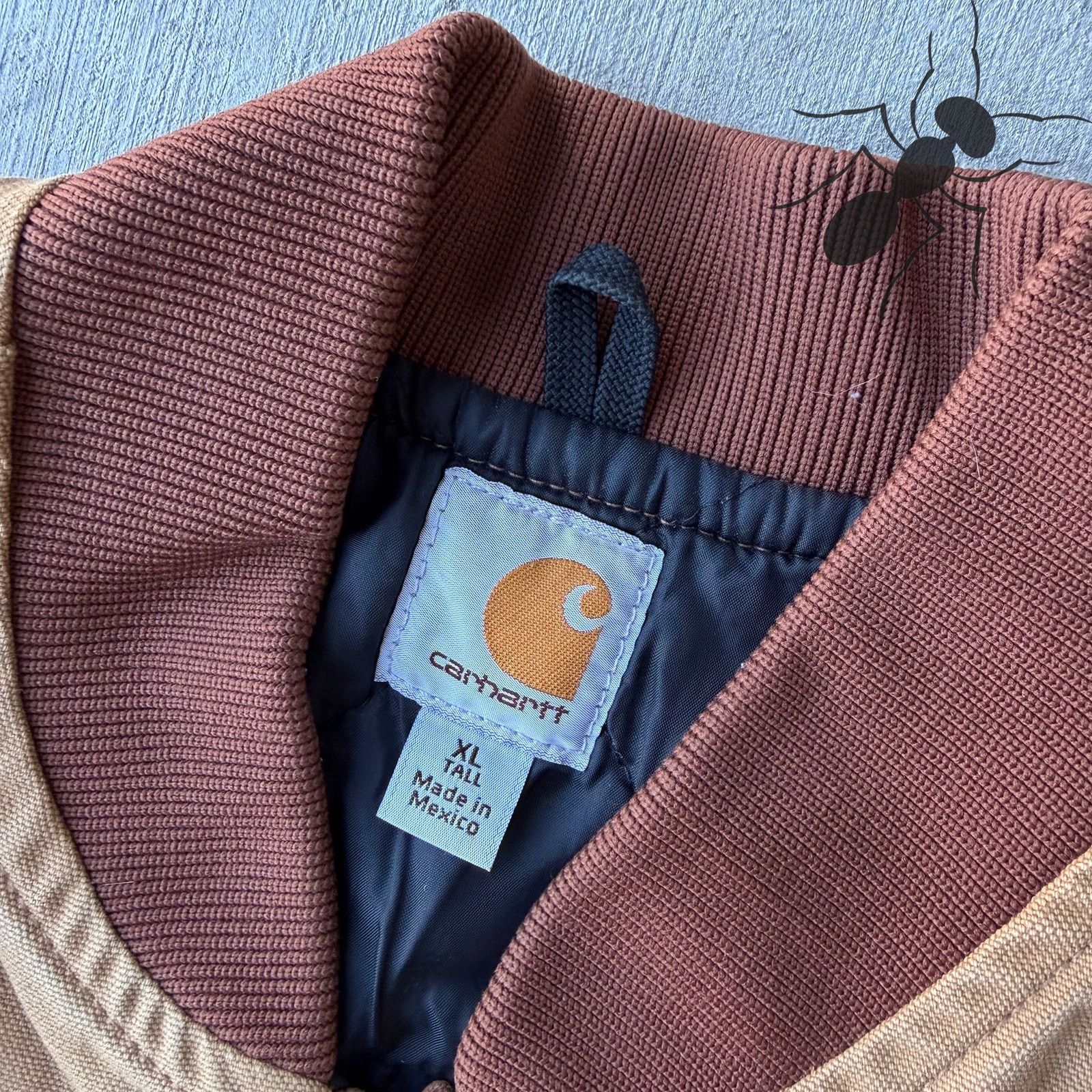 Carhartt × Vintage Carhartt V01 brown quilted work wear vest Size US XL / EU 56 / 4 - 5 Thumbnail