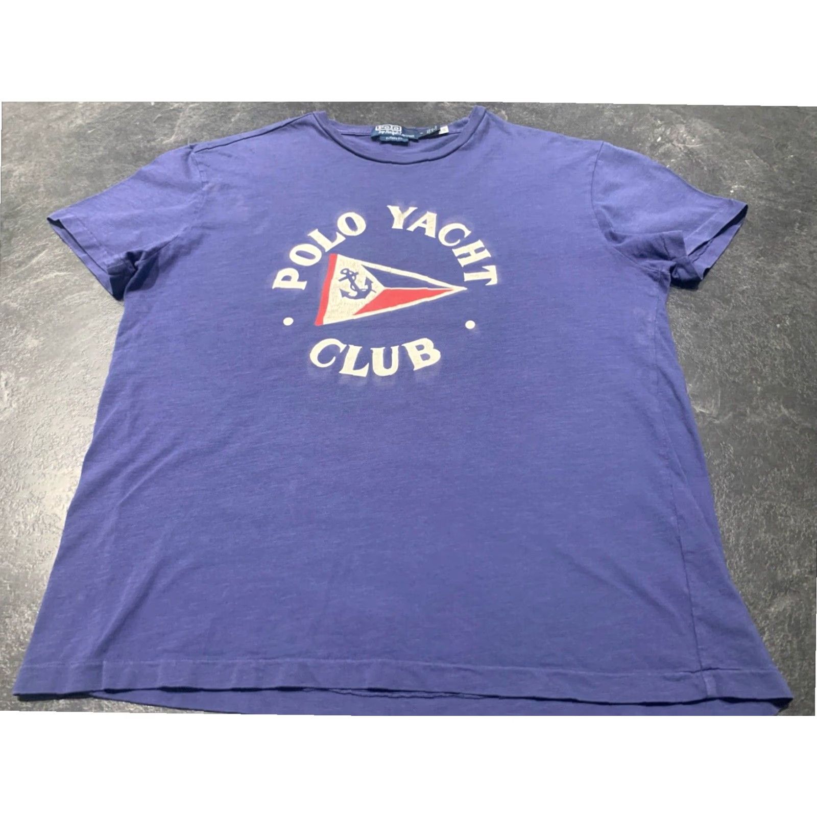 Polo Ralph Lauren Polo Ralph Lauren Blue Classic Fit Short Sleeve T-Shirt Mens M Cotton Size US M / EU 48-50 / 2 - 2 Thumbnail