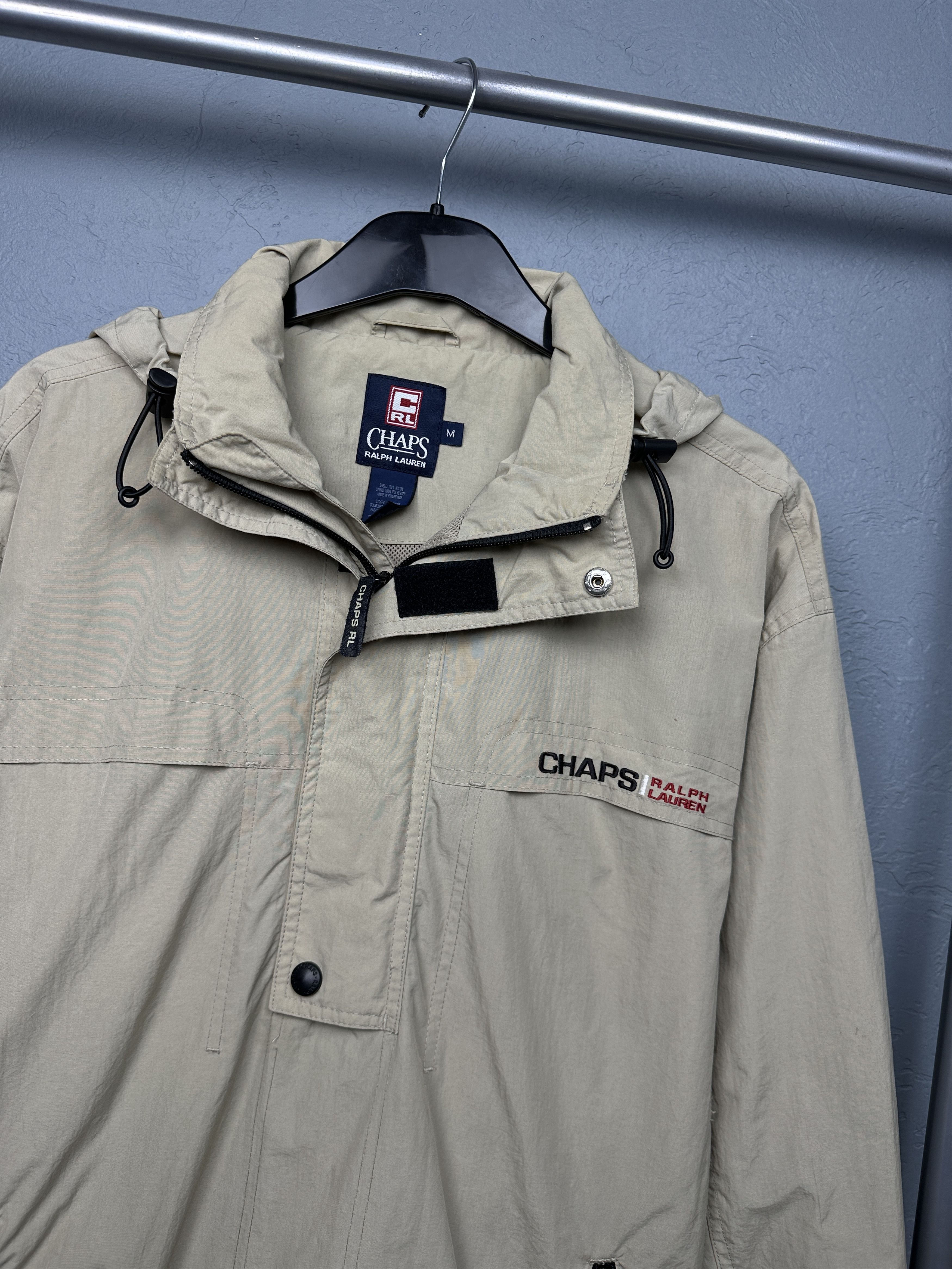 Chaps Ralph Lauren Chaps Ralph Lauren Vintage Mens Nylon Anorak Jacket Size US M / EU 48-50 / 2 - 2 Thumbnail