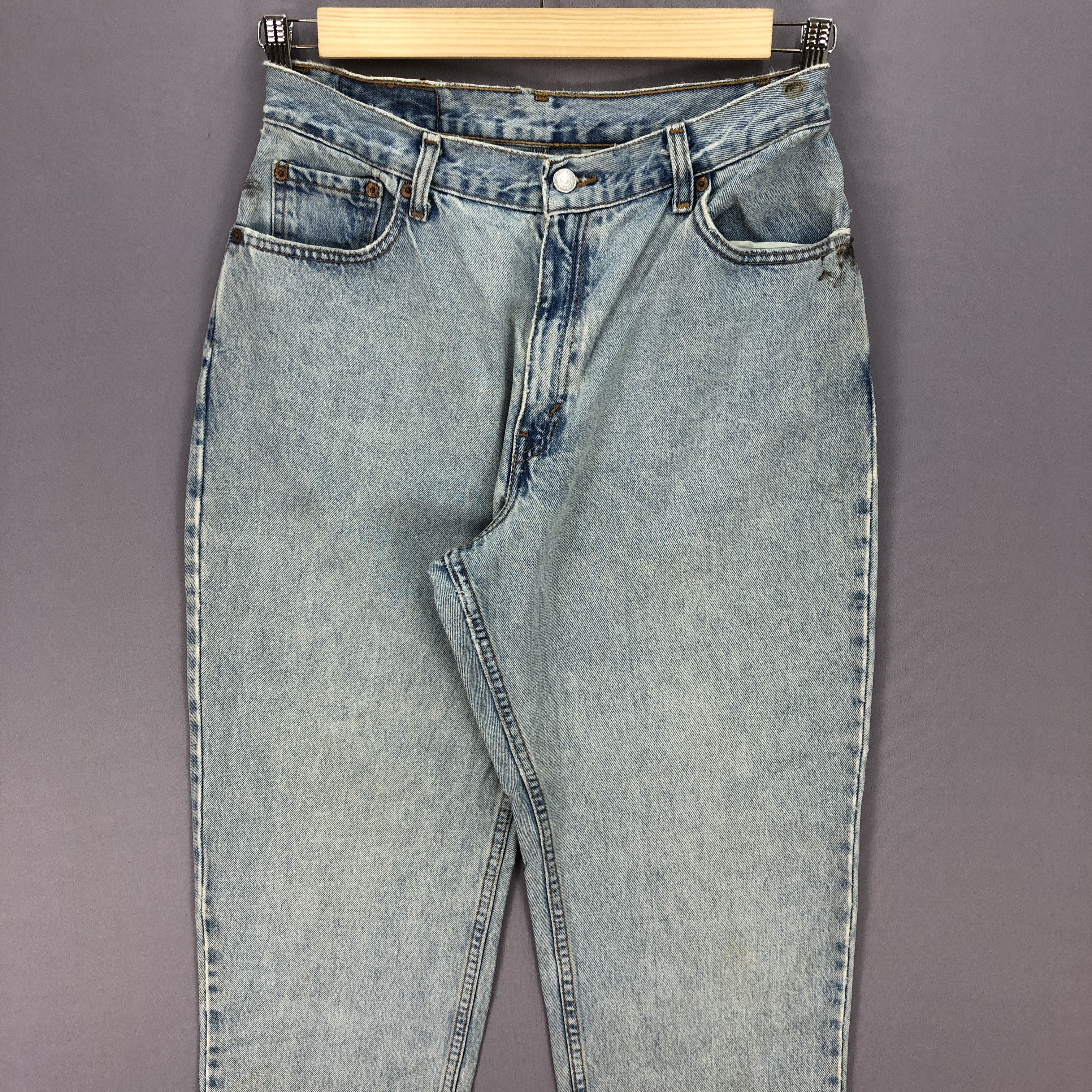 Levi's Vintage Levis 550 Light Wash Jeans Levi's Sun Faded Denim Size US 30 / EU 46 - 3 Thumbnail