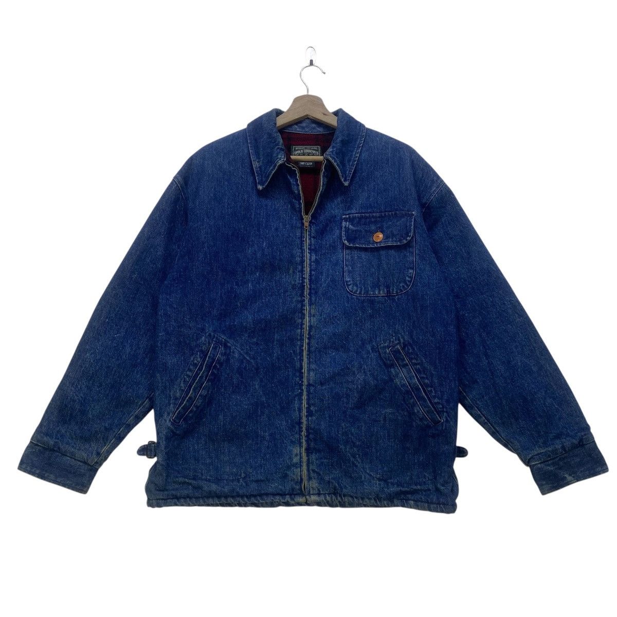 Polo Ralph Lauren 🔥 Vintage Polo Country Ralph Lauren Denim Blanket Jacket Size US M / EU 48-50 / 2 - 2 Thumbnail