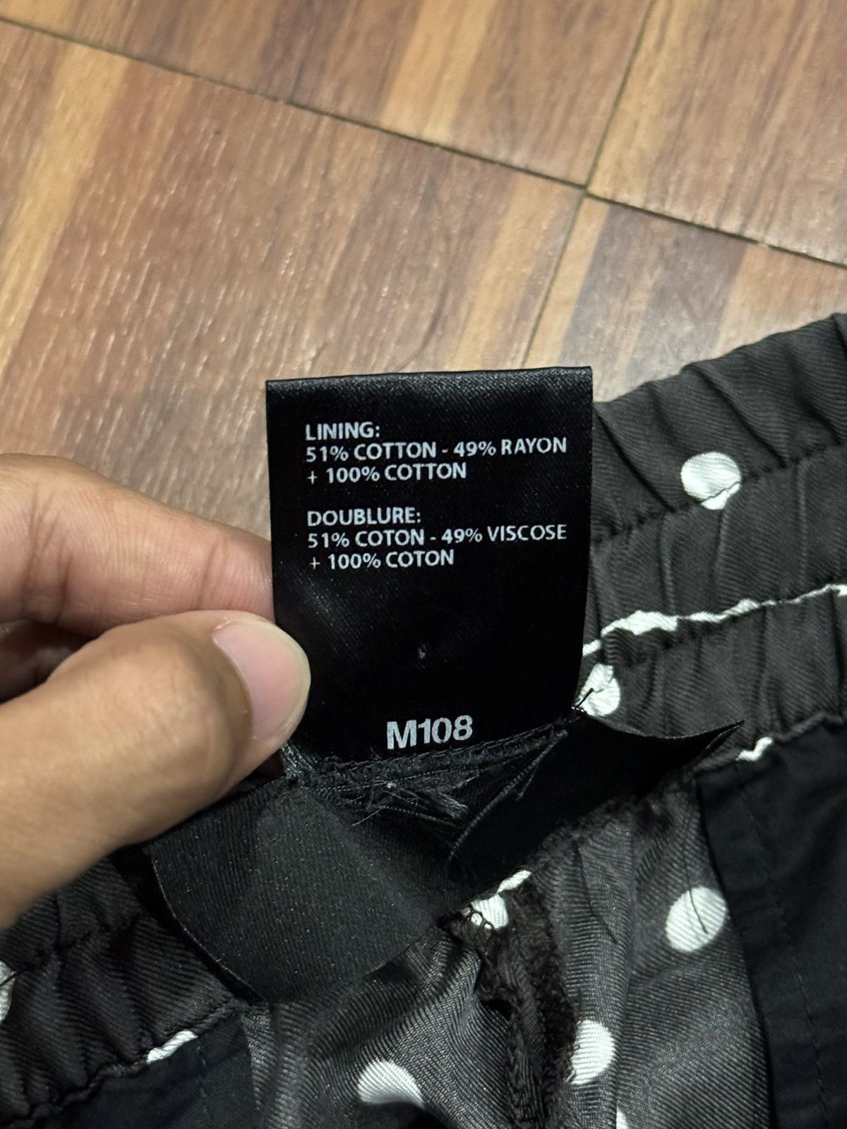 Haider Ackermann Haider Ackermann Black Gaspeite Trousers Size US 30 / EU 46 - 14 Thumbnail