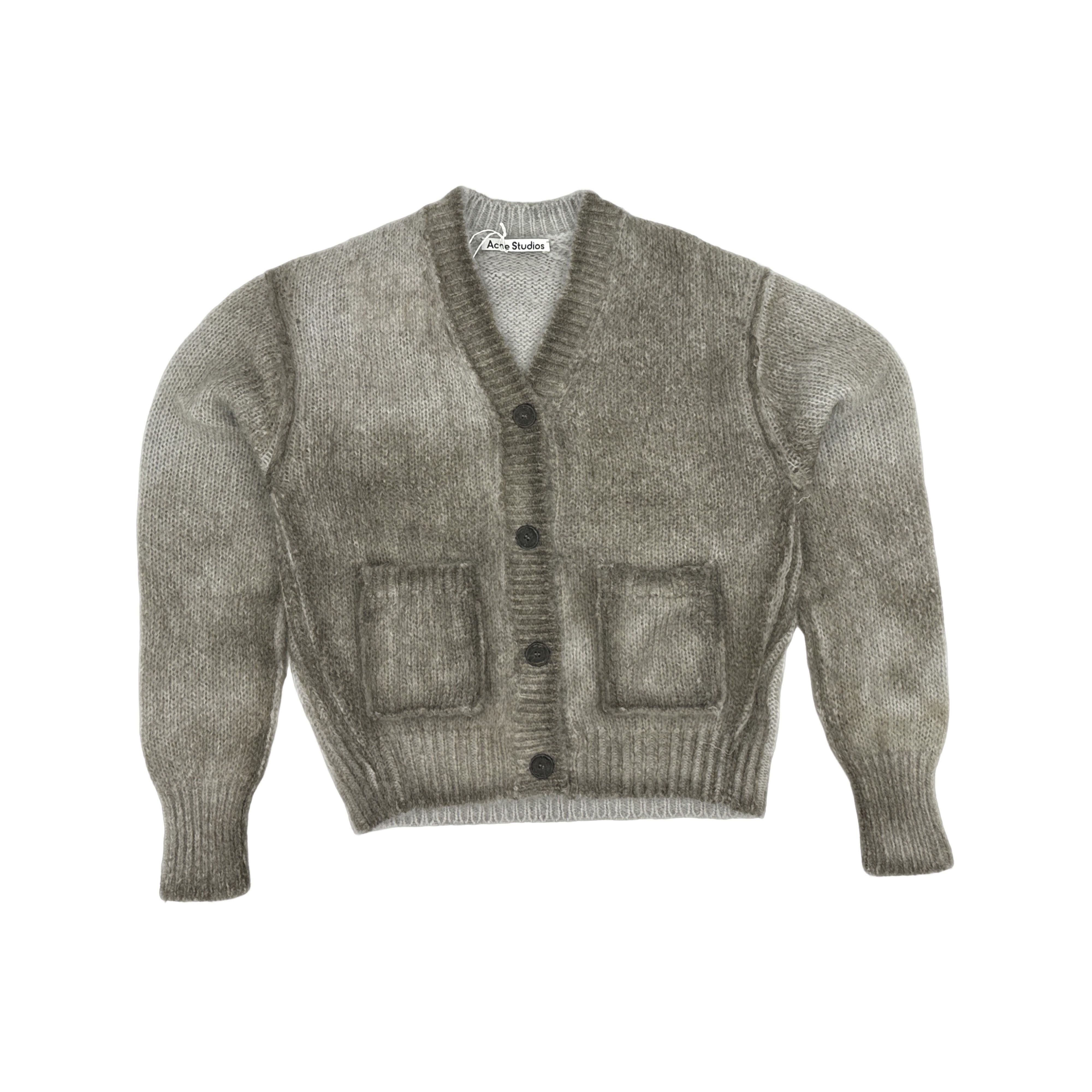 Acne Studios Acne Studios Mohair Blend Cardigan XXS Size XXS / US 00 / IT 34 - 1 Thumbnail