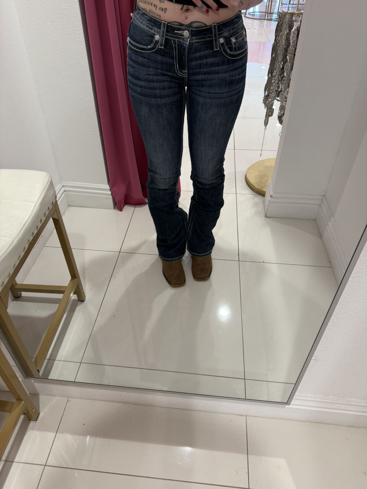 Miss Me Miss Me Indigo Jeans Size 29" - 2 Thumbnail