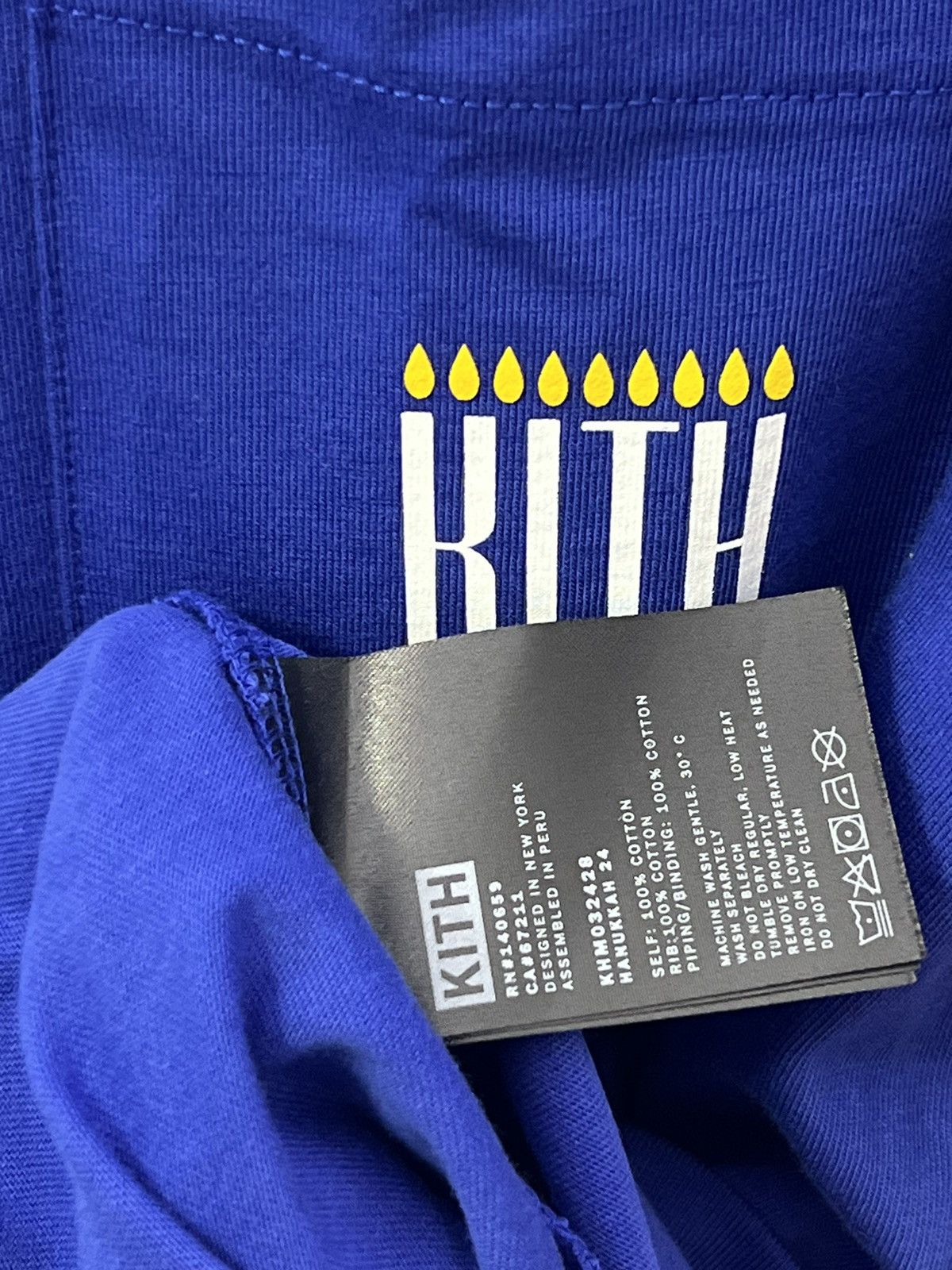 Kith Kith Menorah Pocket Tee Size US L / EU 52-54 / 3 - 6 Thumbnail