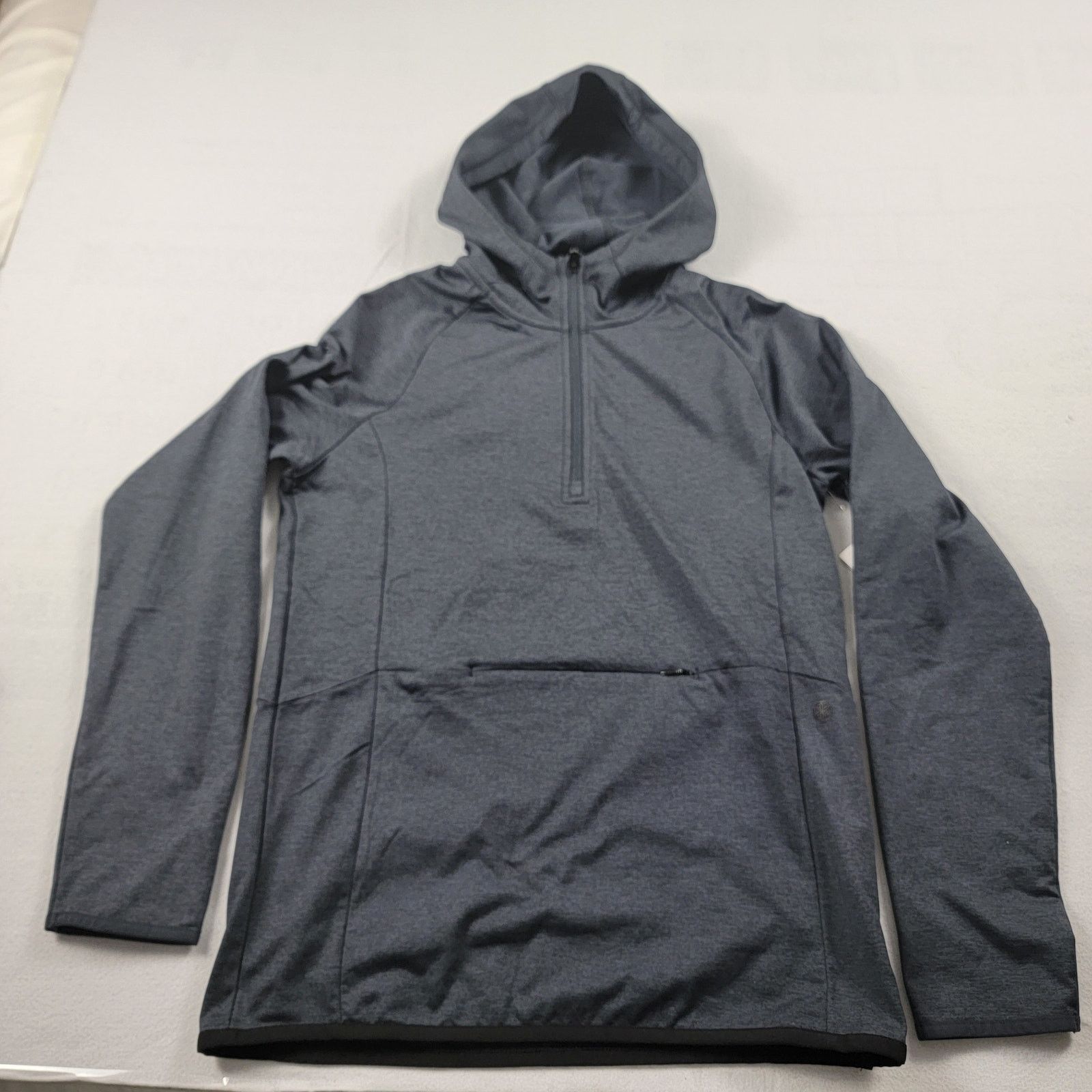 Cult Gaia Gaiam Mens 1/4 Zip Slim Fit Hoodie Heather Gray Sz S (580) Size US S / EU 44-46 / 1 - 1 Thumbnail