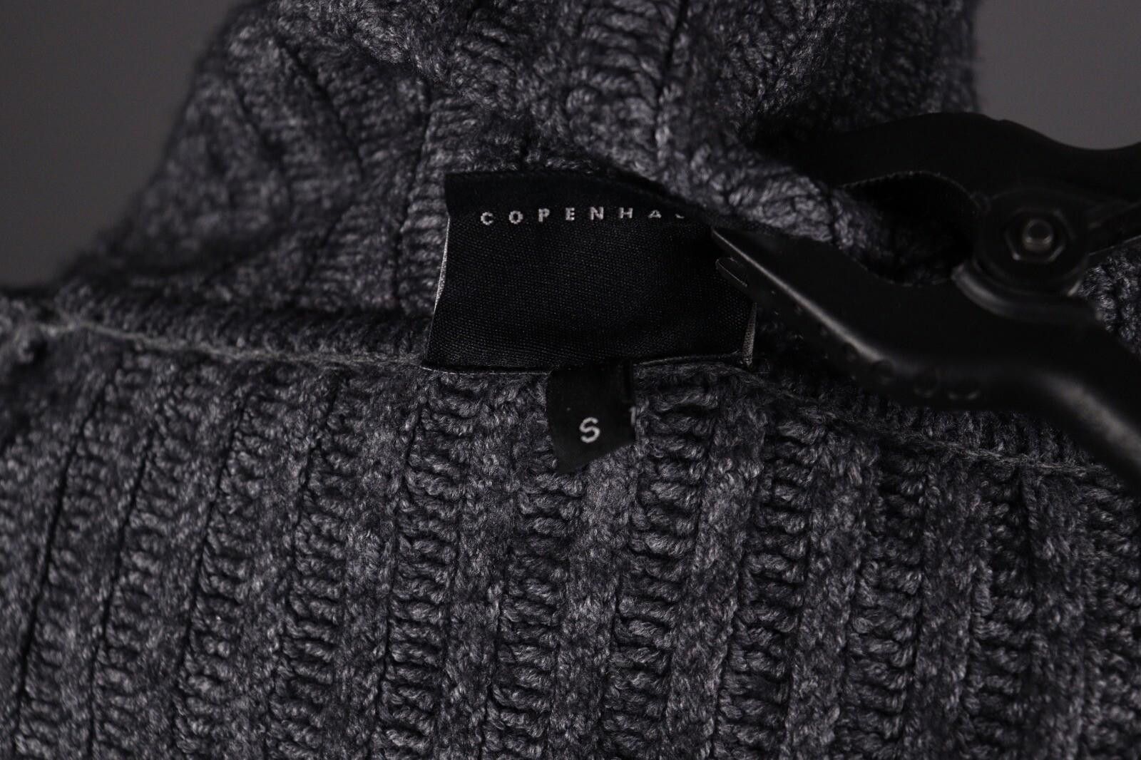 Designer Bitte Kai Rand Gray Merino Wool Knit Two Jacket Size S Size S / US 4 / IT 40 - 9 Thumbnail