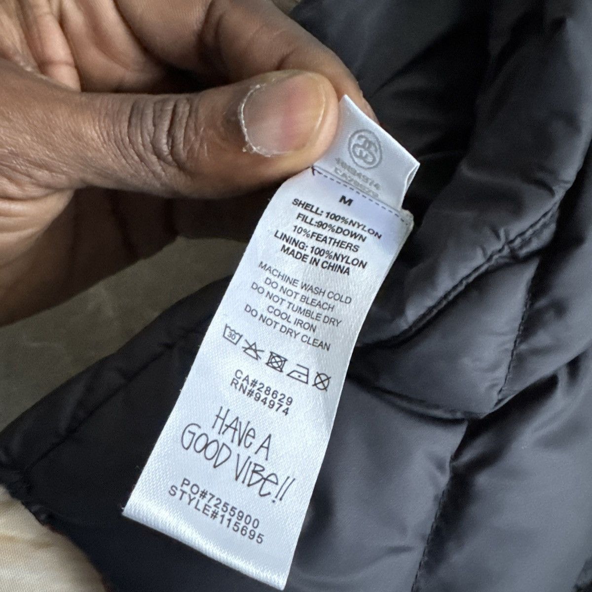 Stussy Stussy Reversible Padded Down Jacket Size M Size US M / EU 48-50 / 2 - 8 Thumbnail