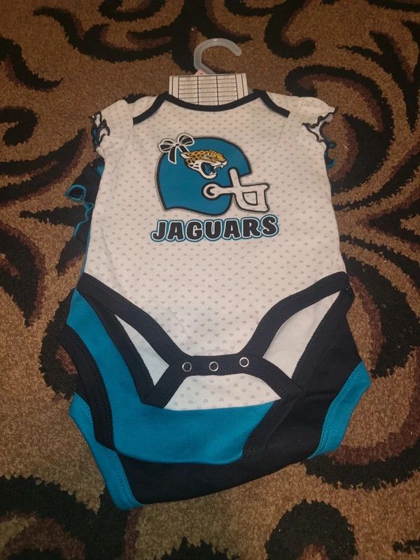 Other NFL Baby Jaguars 3 piece set Girl Size ONE SIZE - 3 Thumbnail