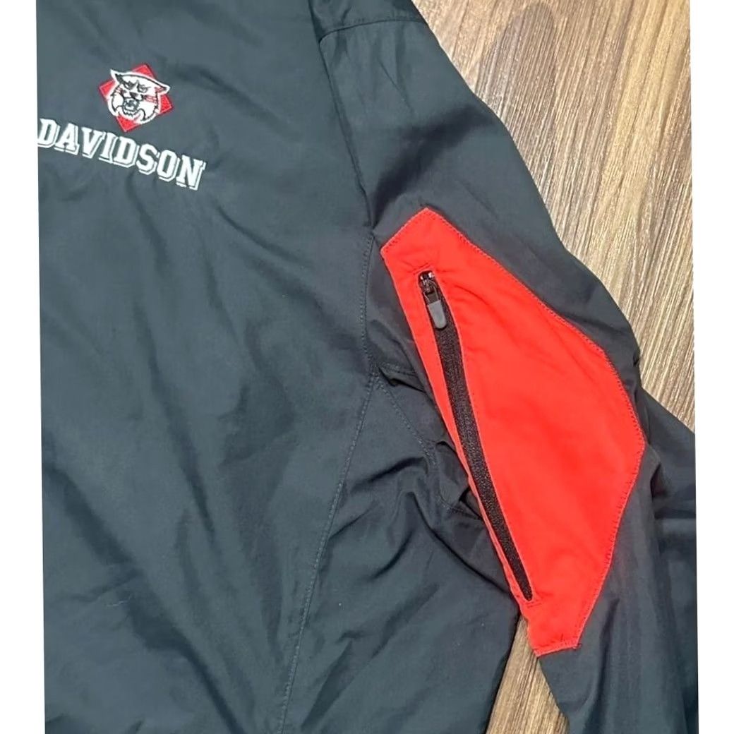 Nike Nike 1/2 Zip Lockdown Jacket Pullover Windbreaker Black Men XL Davidson Wildcats Vented Size US XL / EU 56 / 4 - 3 Thumbnail