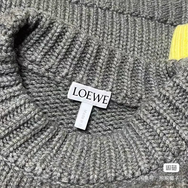 Loewe Loewe Wool knitted sweater Size S / US 4 / IT 40 - 3 Thumbnail