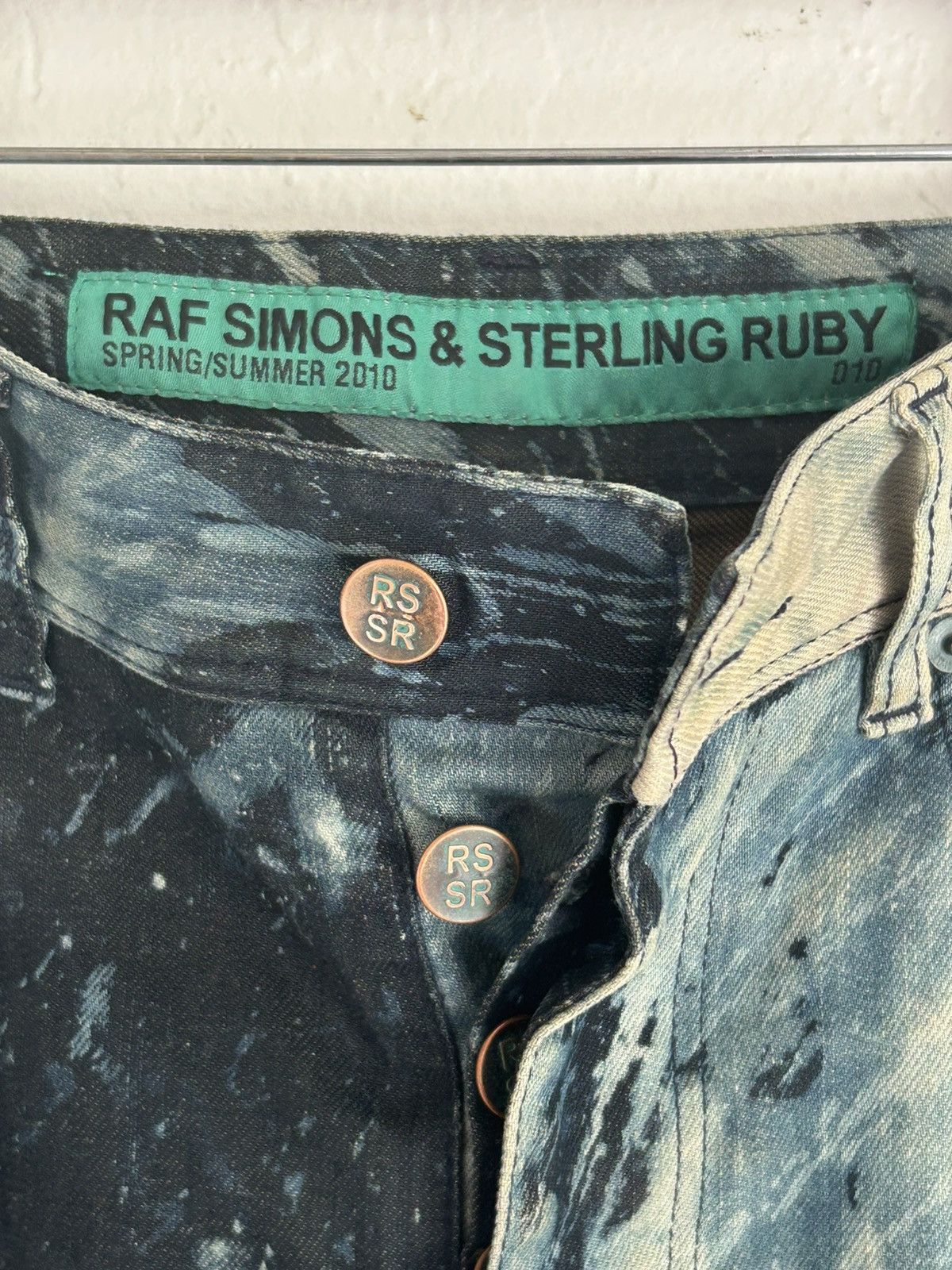 Raf Simons × Sterling Ruby Raf Simons x Sterling Ruby 2010 denim jeans Size US 30 / EU 46 - 3 Thumbnail