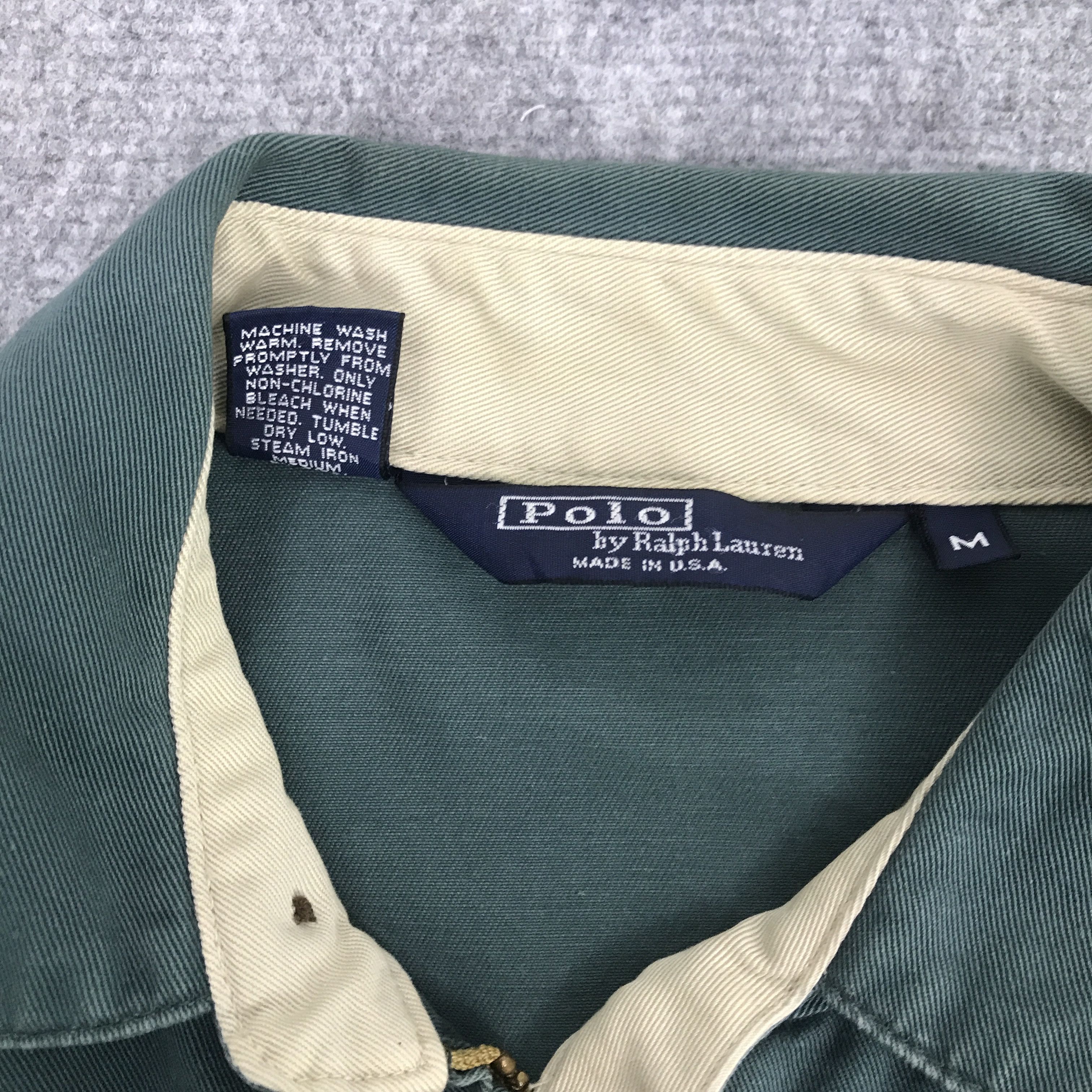 Polo Ralph Lauren Rare Polo Ralph Lauren Zipper Jacket Size US M / EU 48-50 / 2 - 8 Thumbnail
