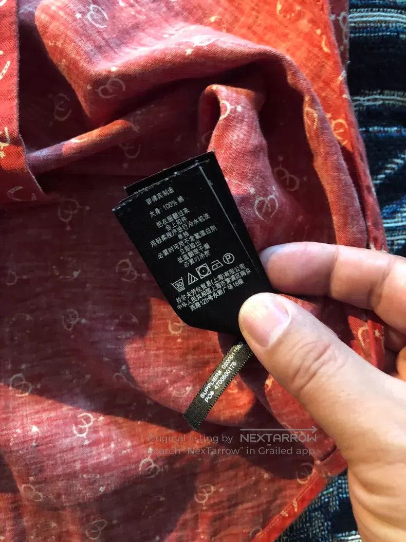 RRL Ralph Lauren RRL Ralph Lauren Classic Red Horseshoe Western Shirt Size US M / EU 48-50 / 2 - 7 Thumbnail