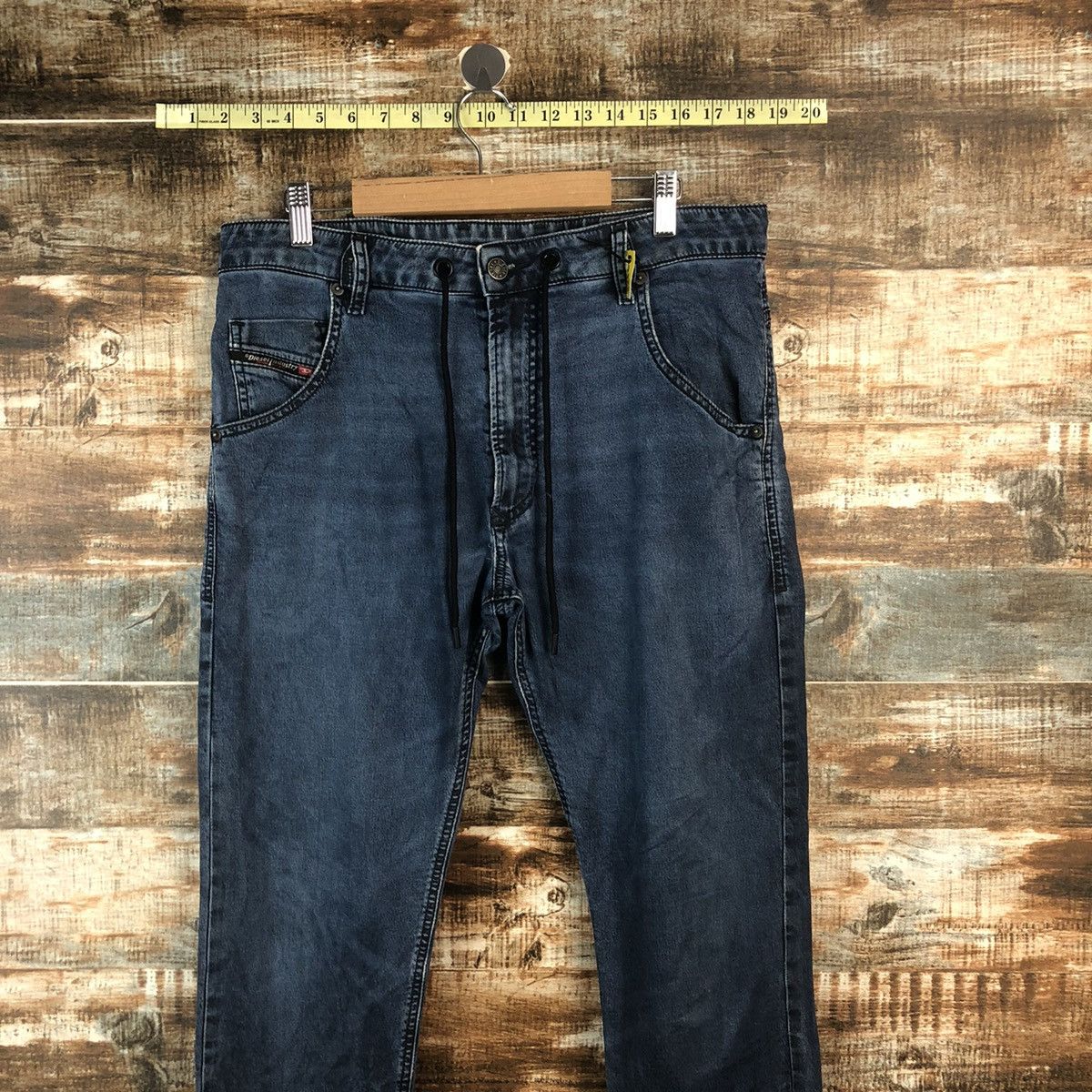 Diesel Diesel Blue streetwear Denim sweatPants #A2118 Size US 32 / EU 48 - 4 Thumbnail
