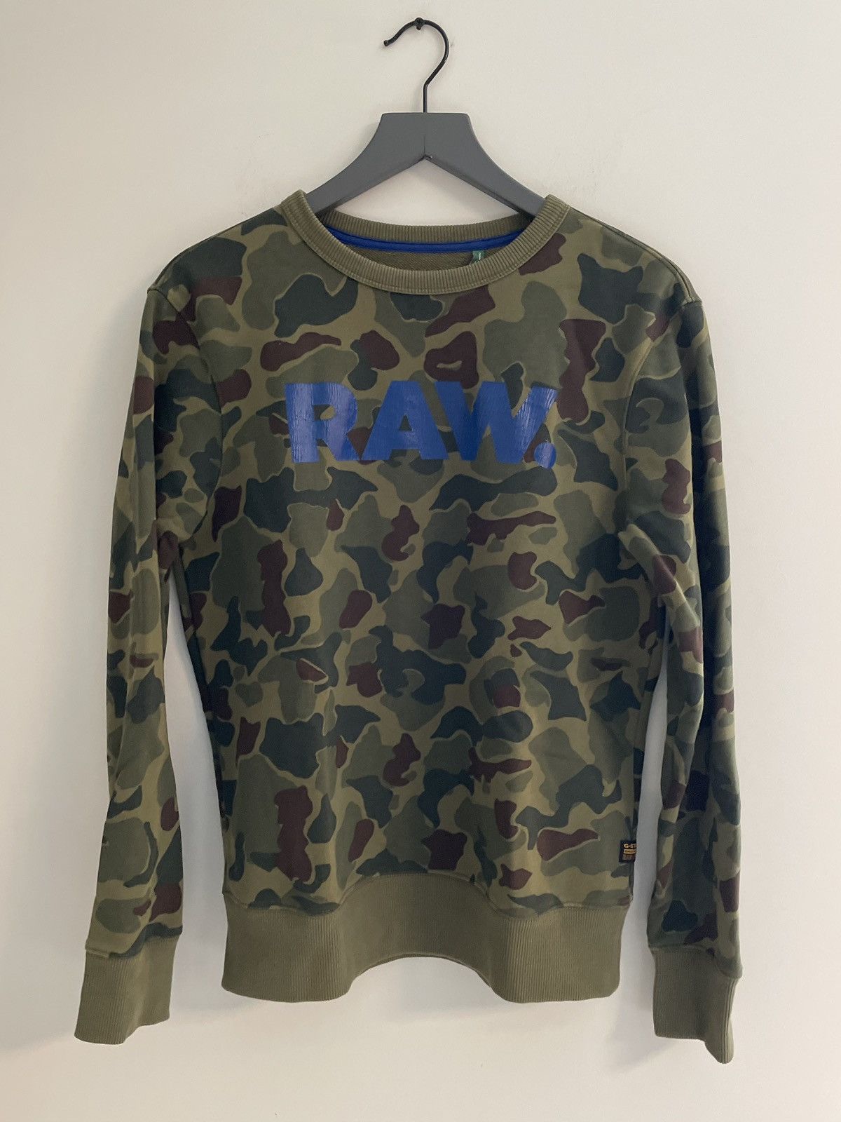 G-Star Camo Raw Sweater Size US S / EU 44-46 / 1 - 1 Thumbnail