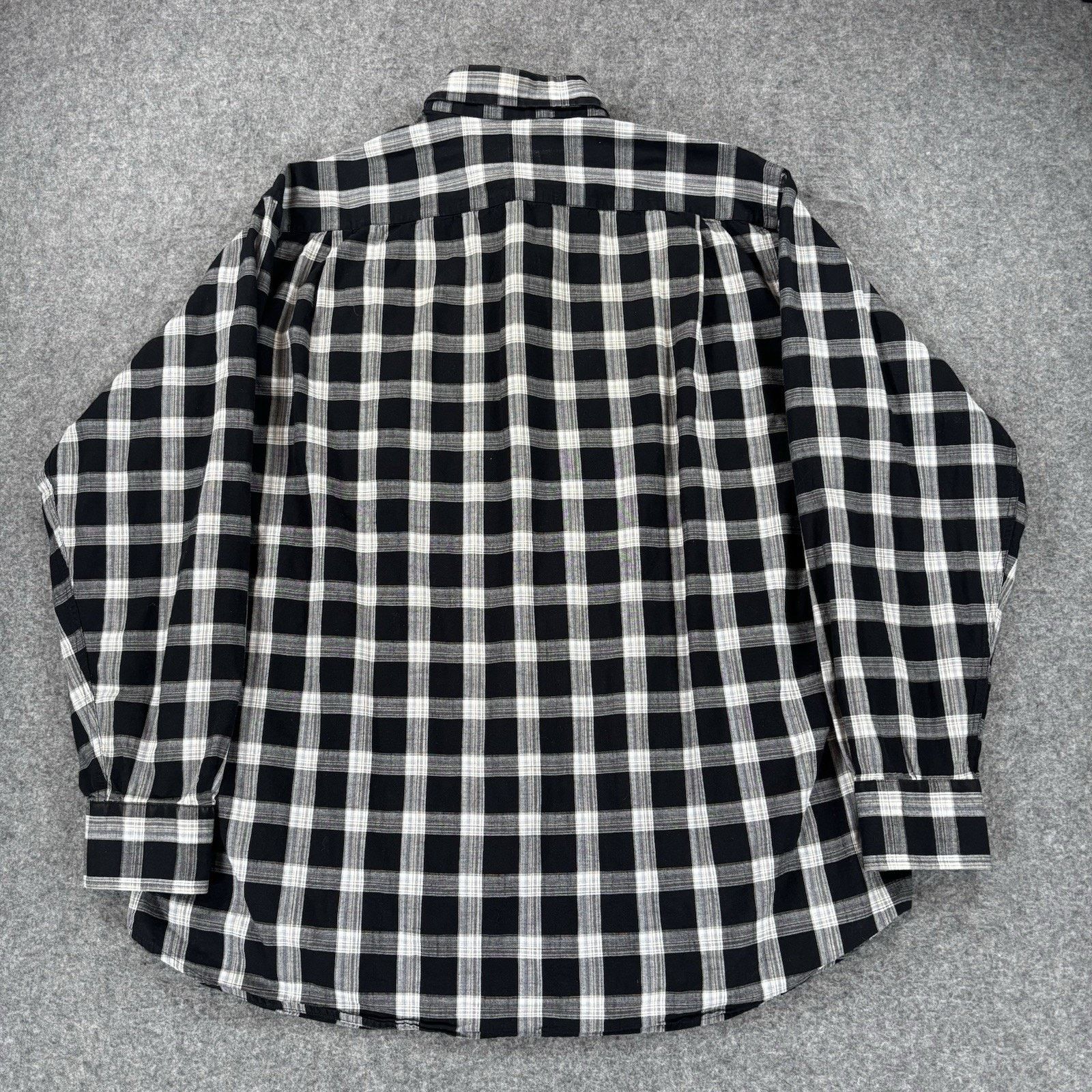 Bullock & Jones Bullock & Jones Men's Large Plaid Cotton Button Down Shirt Size US L / EU 52-54 / 3 - 4 Thumbnail