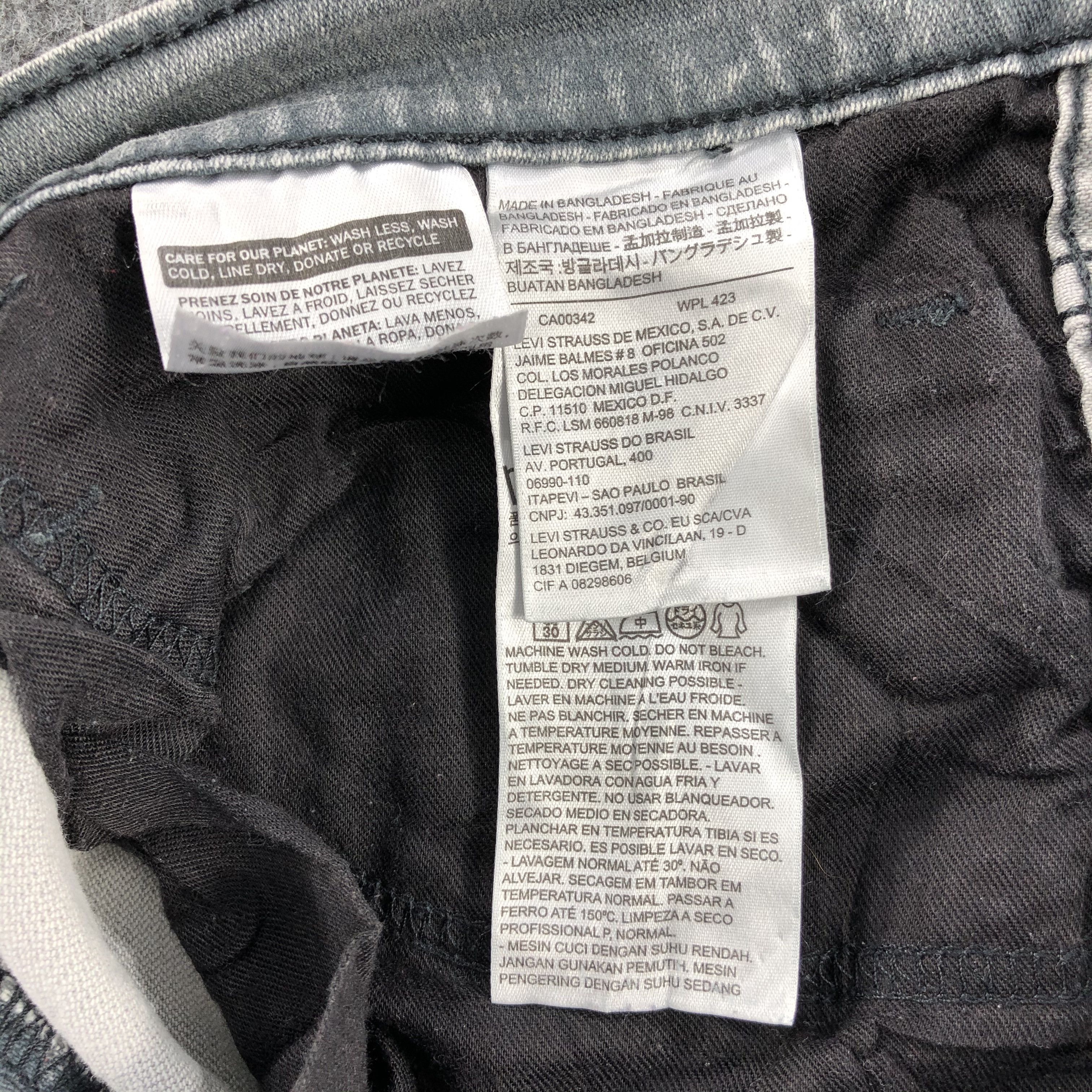 Levi's Vintage Levis Jeans Lot 511 Earth Tone Denim-J927 Size US 34 / EU 50 - 9 Thumbnail