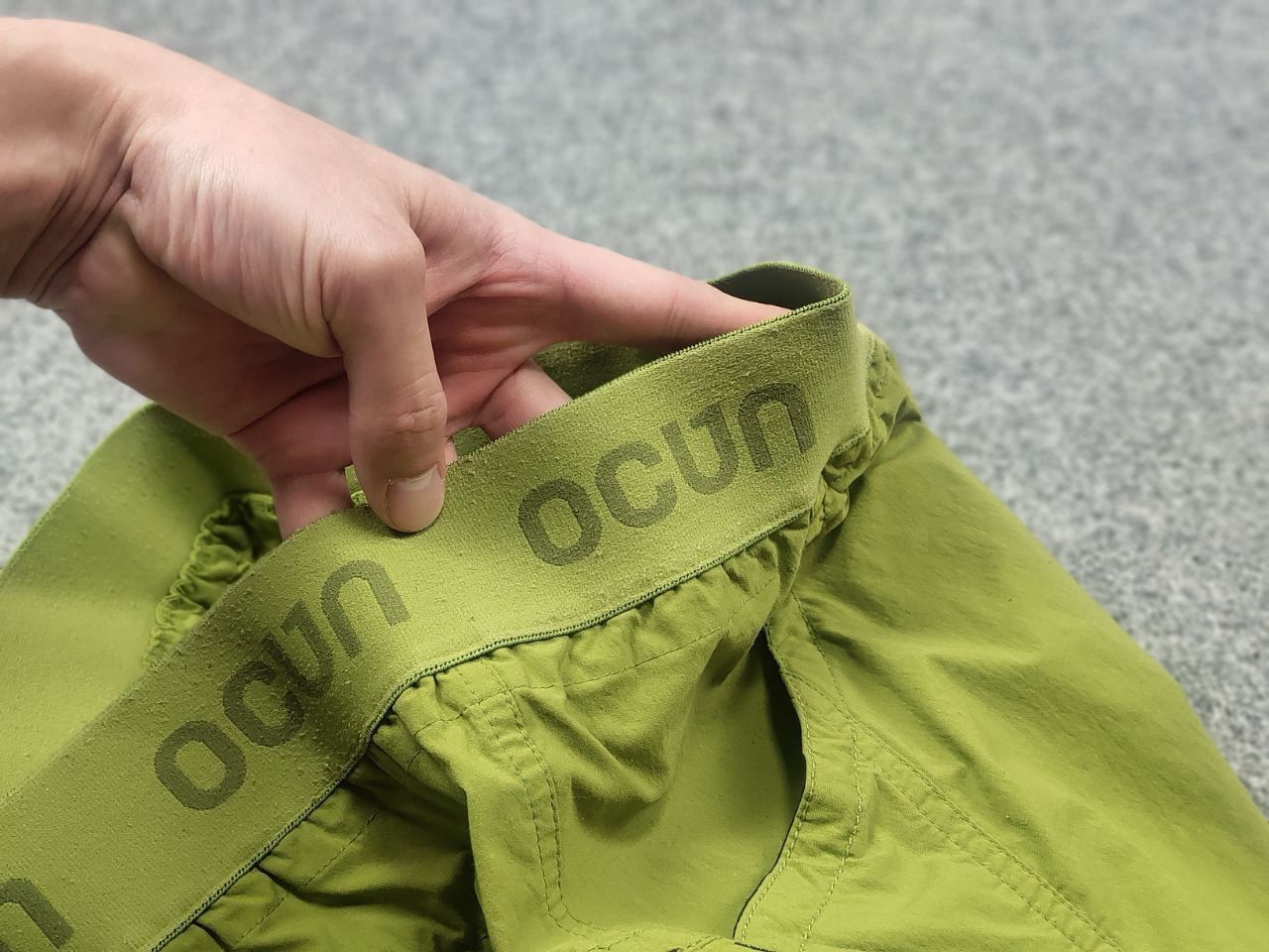Vintage Ocun Mania Pond Green Hiking Pants Climbing Lightweight Size US 32 / EU 48 - 15 Thumbnail