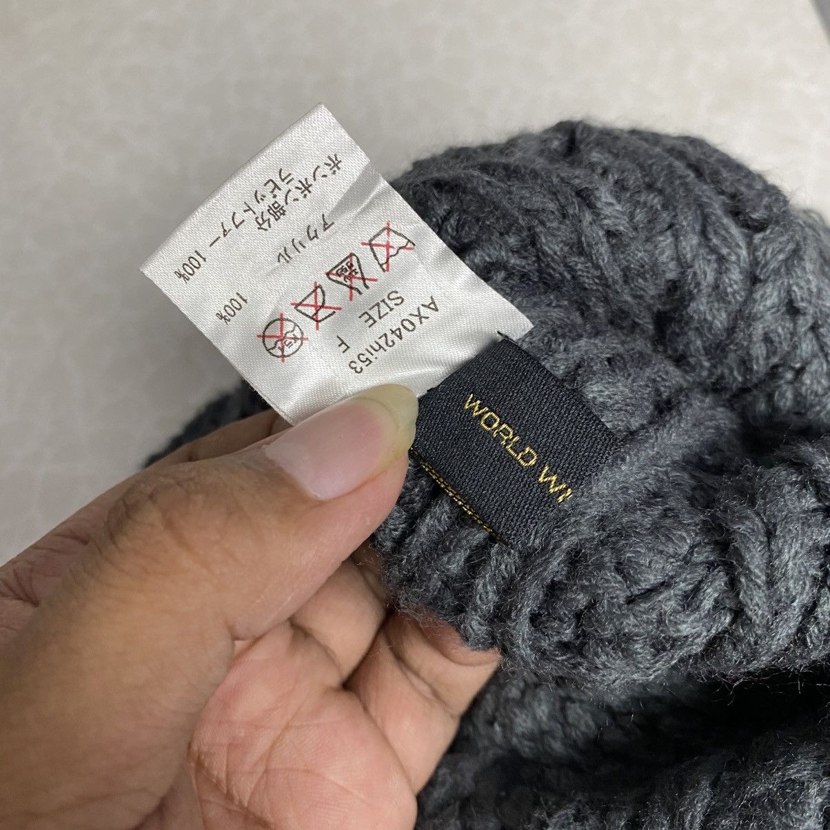 Japanese Brand × Vintage 2000s y2k world wide love Pom beanie hats Size ONE SIZE - 7 Thumbnail